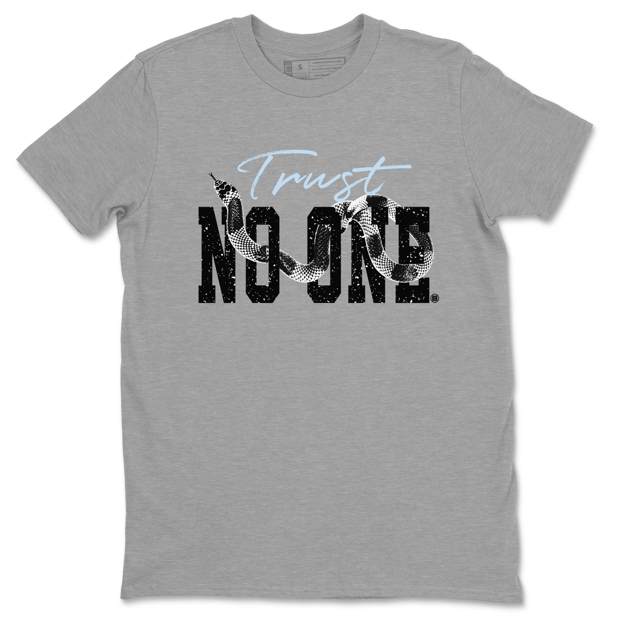 Trust No One snkmatch Tees - Air Jordan 6 White Black