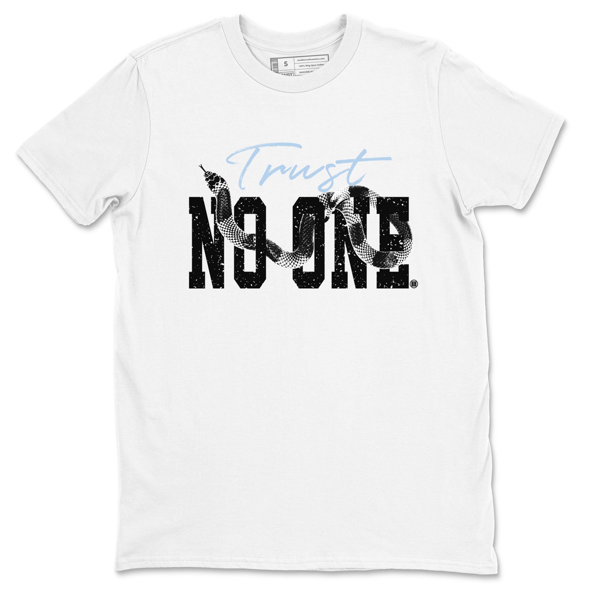 Trust No One snkmatch Tees - Air Jordan 6 White Black