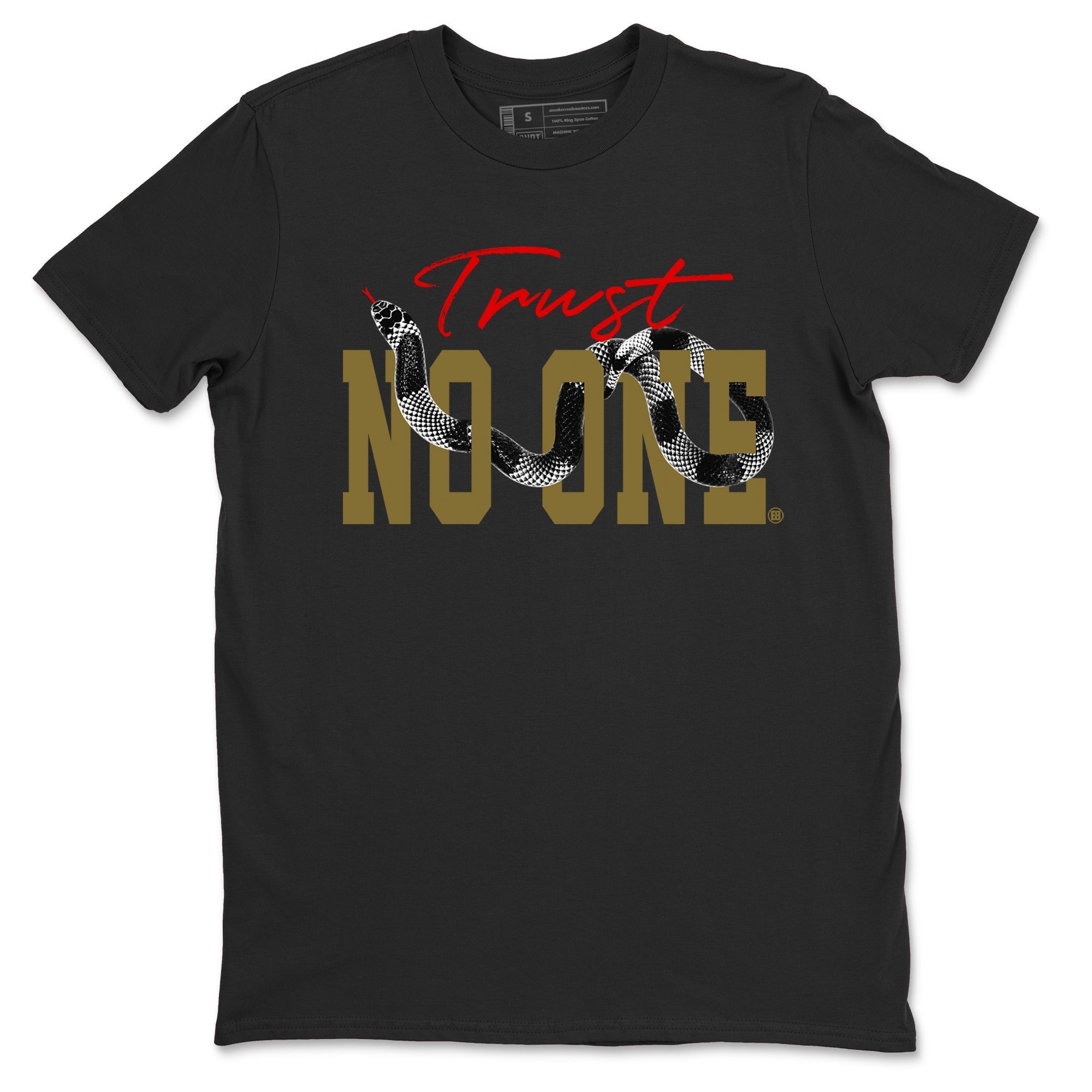 Trust No One snkmatch Tees - Air Jordan 9 Olive