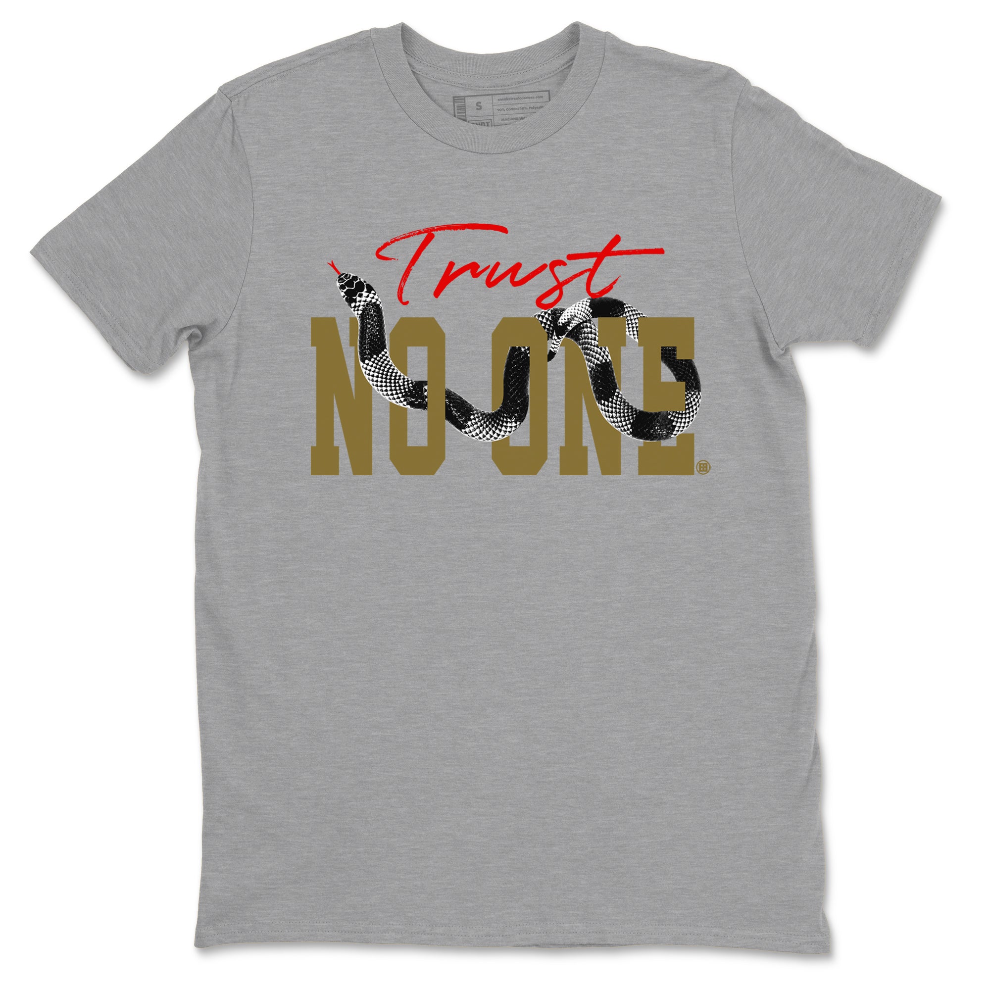 Trust No One snkmatch Tees - Air Jordan 9 Olive