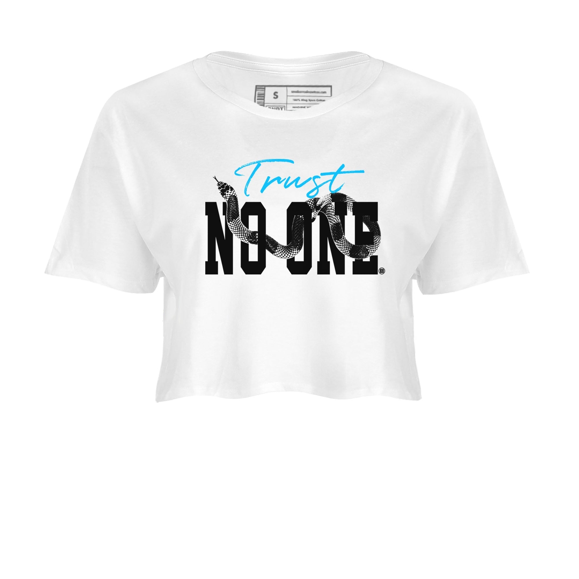 Trust No One snkmatch Women's Top - Air Jordan 9 Powder Blue