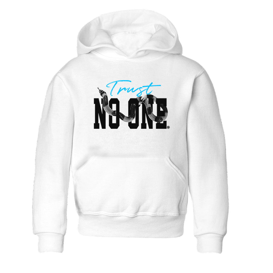 Trust No One snkmatch Tees Kids - Air Jordan 9 Powder Blue