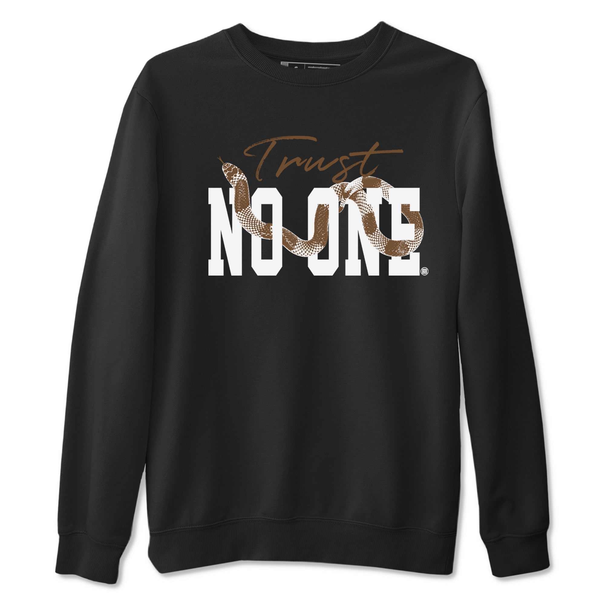 Trust No One snkmatch Tees - Jordan Jumpman Jack Travis Scott Dark Mocha