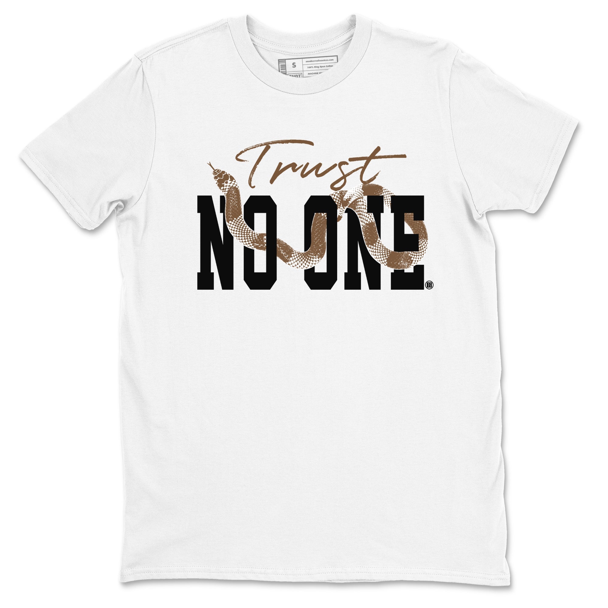 Trust No One snkmatch Tees - Jordan Jumpman Jack Travis Scott Dark Mocha