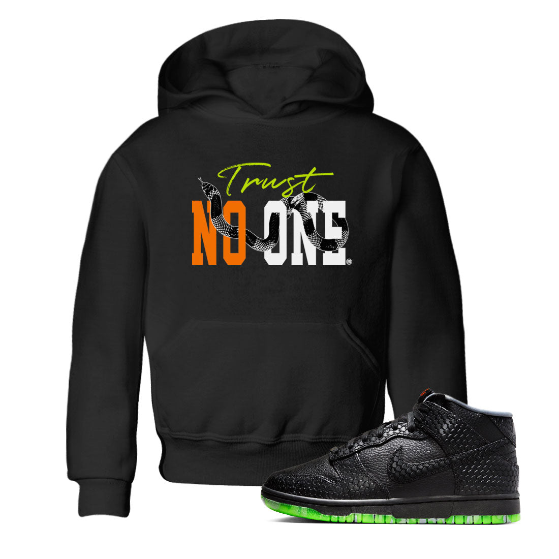 Trust No One snkmatch Tee Kids - Dunk Halloween