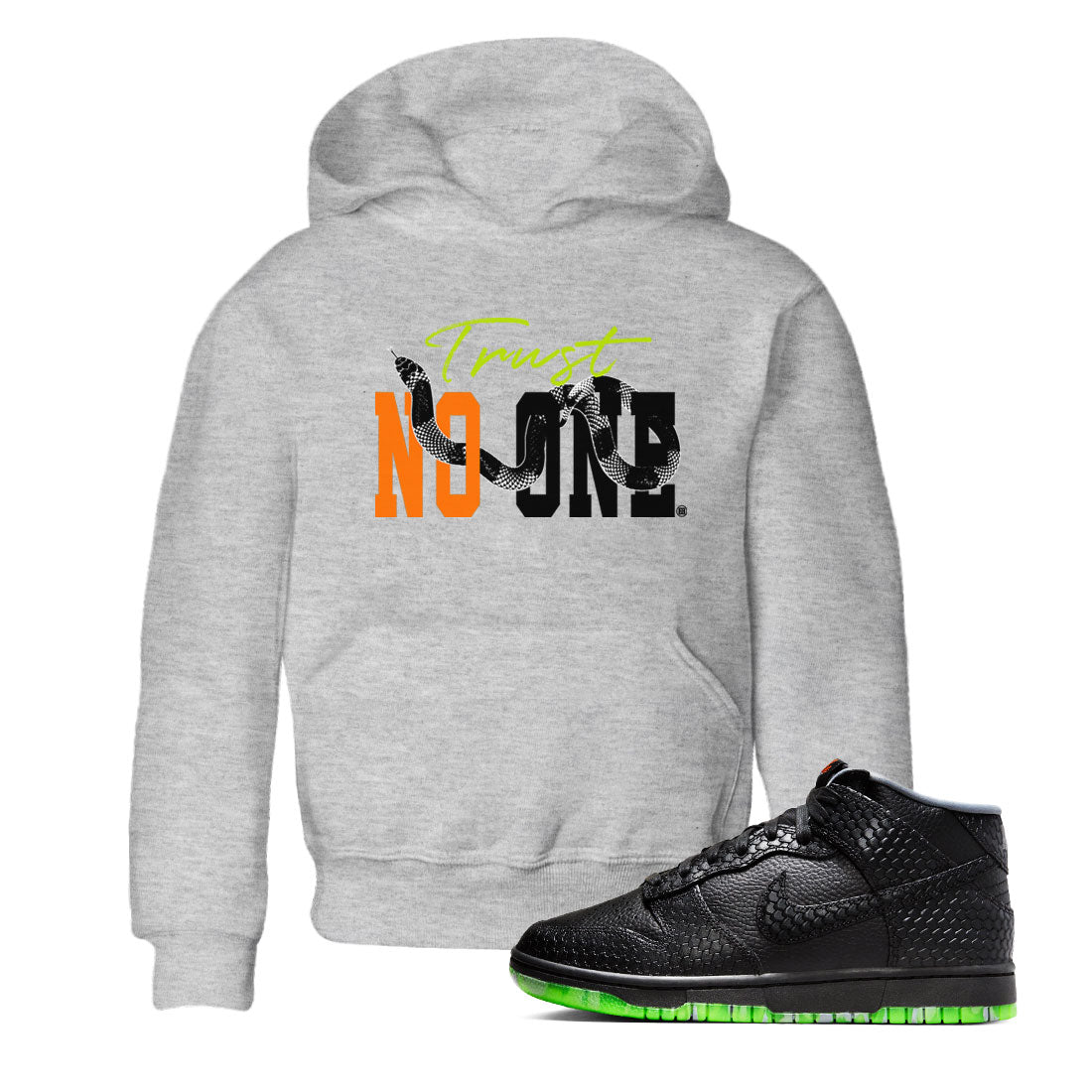 Trust No One snkmatch Tee Kids - Dunk Halloween