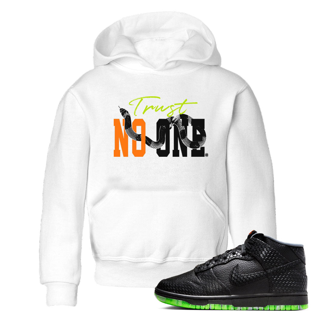 Trust No One snkmatch Tee Kids - Dunk Halloween