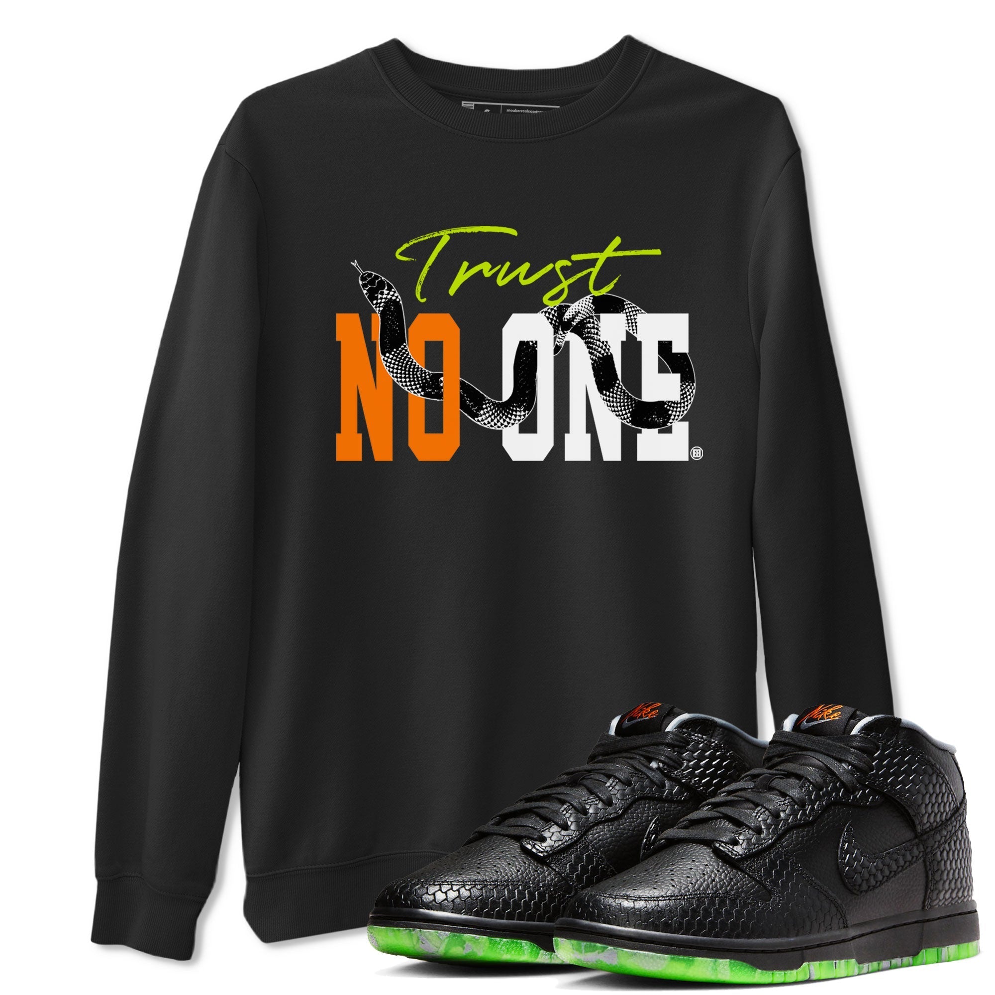 Trust No One snkmatch Tee - Dunk Halloween