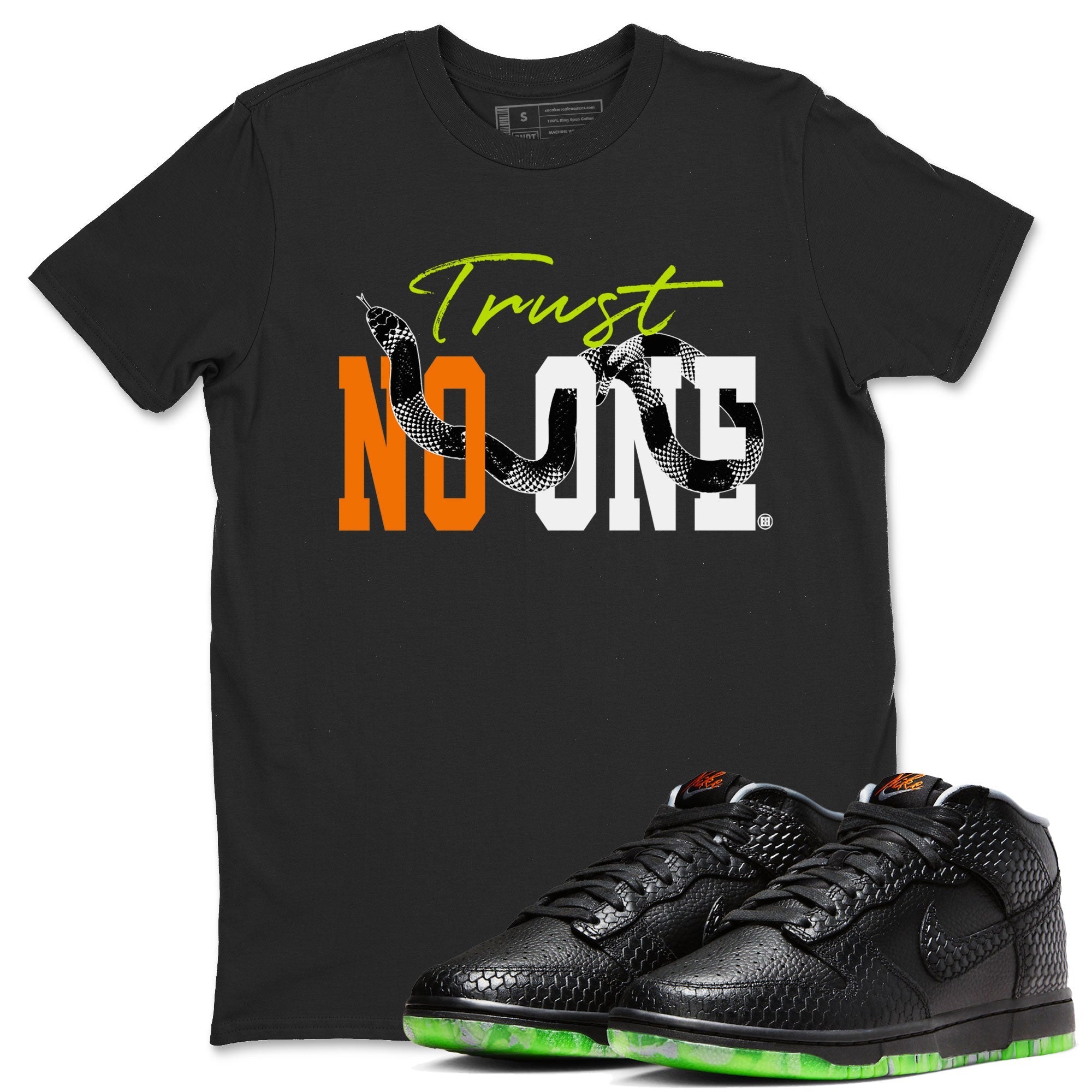 Trust No One snkmatch Tee - Dunk Halloween