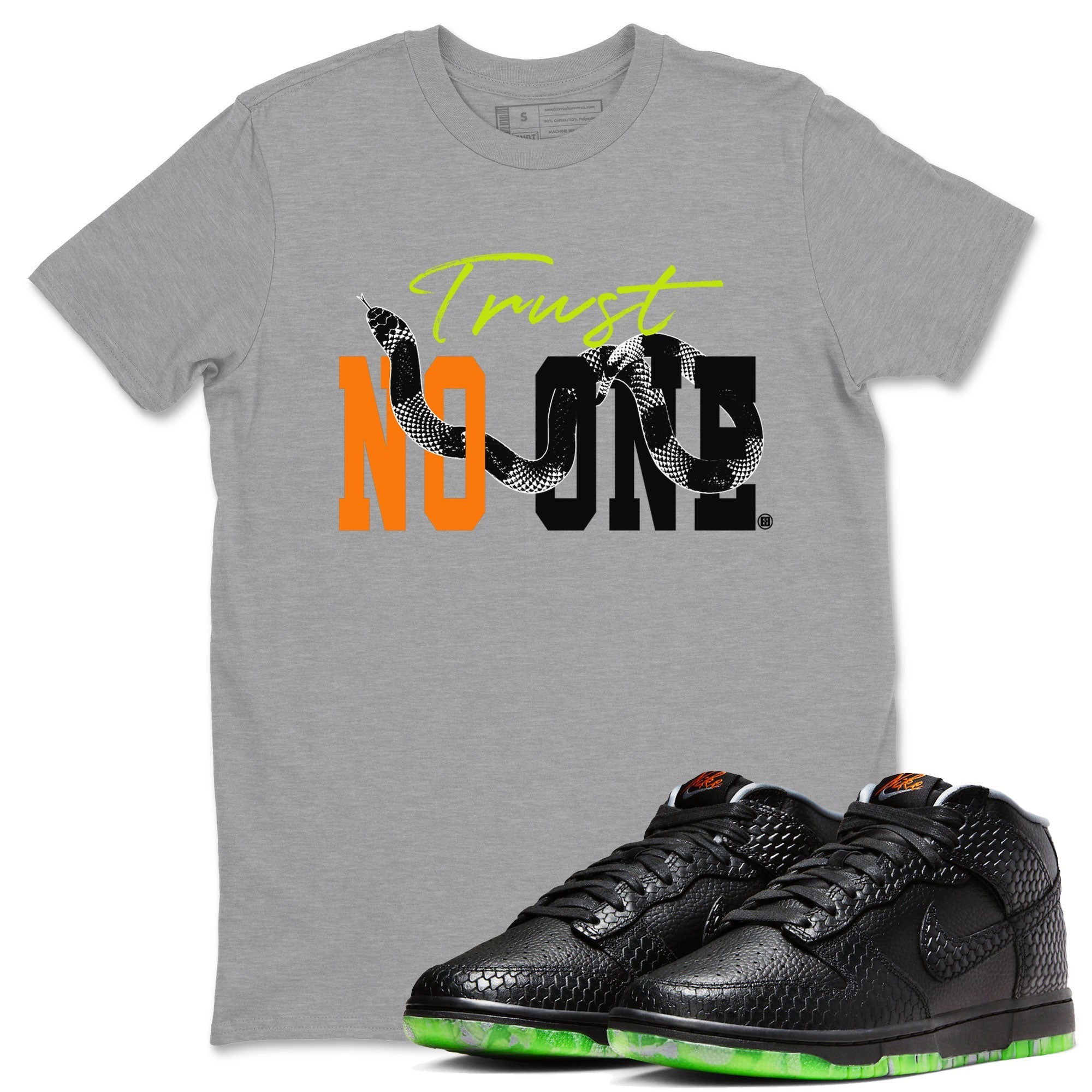 Trust No One snkmatch Tee - Dunk Halloween