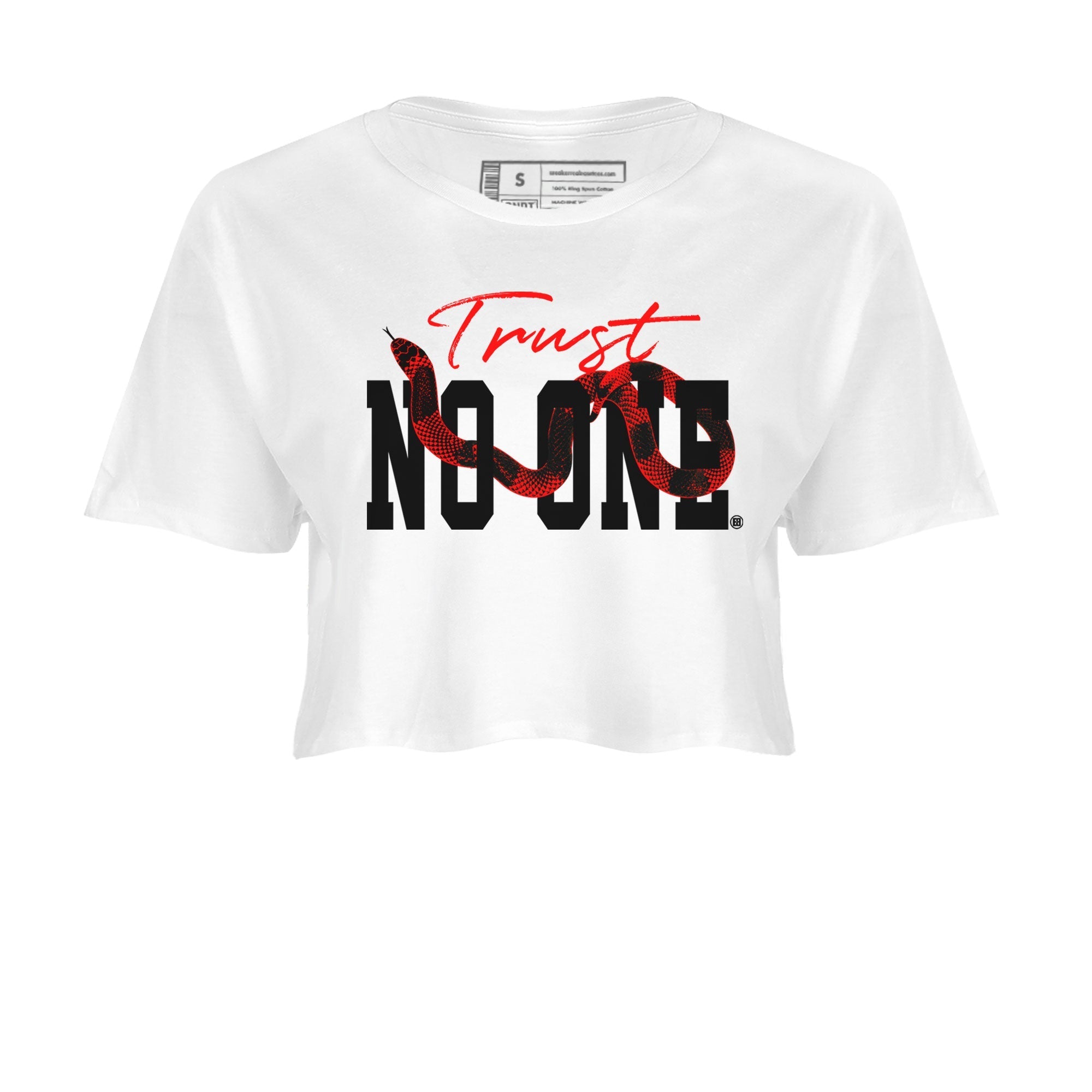 Trust No One snkmatch Women's Top - Yeezy 350 Bred