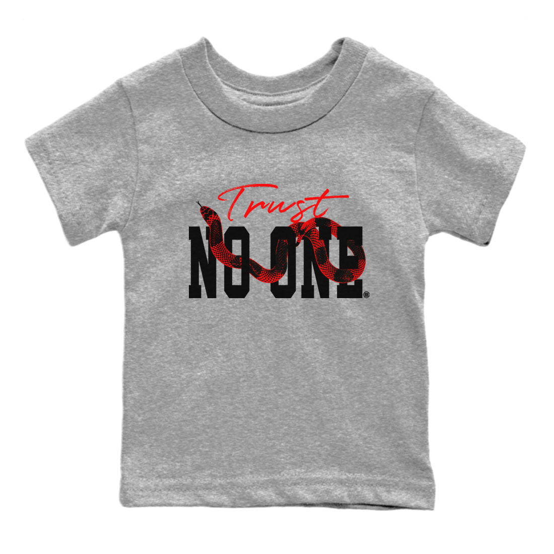 Trust No One snkmatch Tee Kids - Yeezy 350 Bred