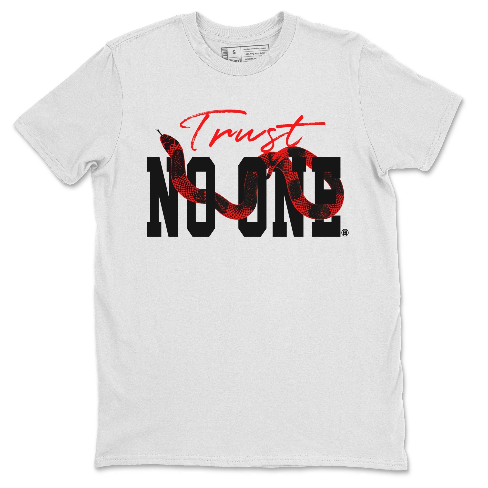 Trust No One snkmatch Tee - Yeezy 350 Bred