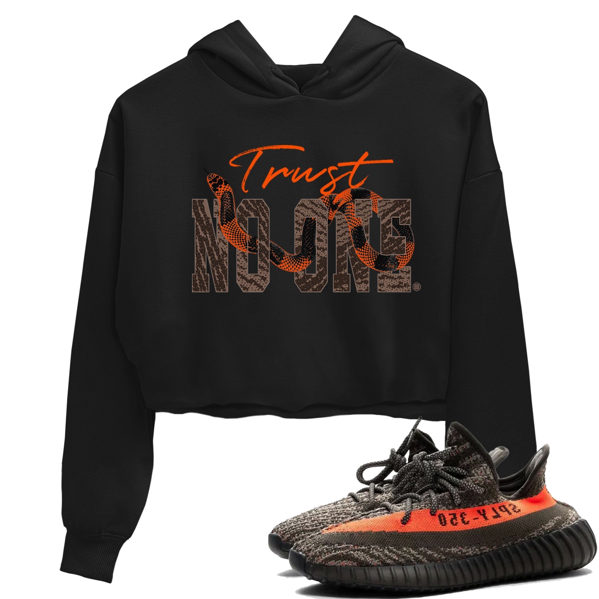 Trust No One snkmatch Women's Top - Yeezy 350 Carbon Beluga