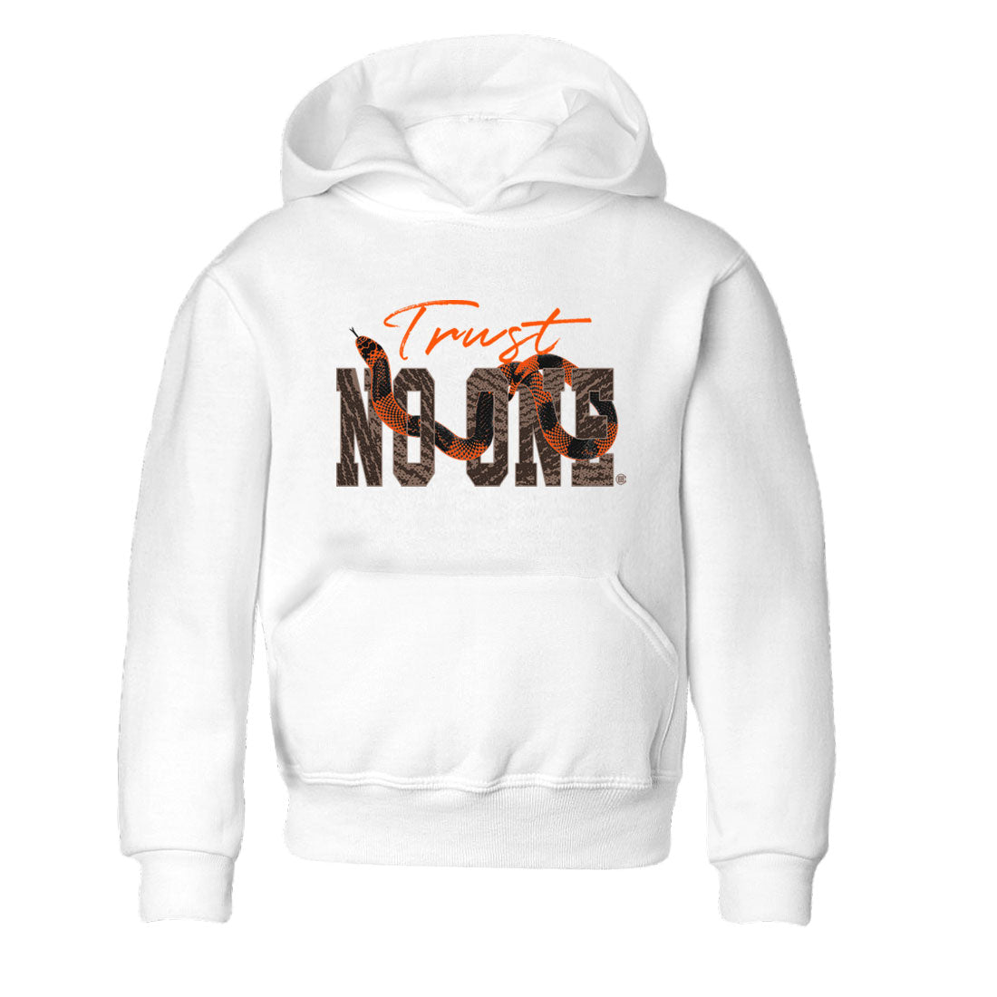 Trust No One snkmatch Tee Kids - Yeezy 350 Carbon Beluga