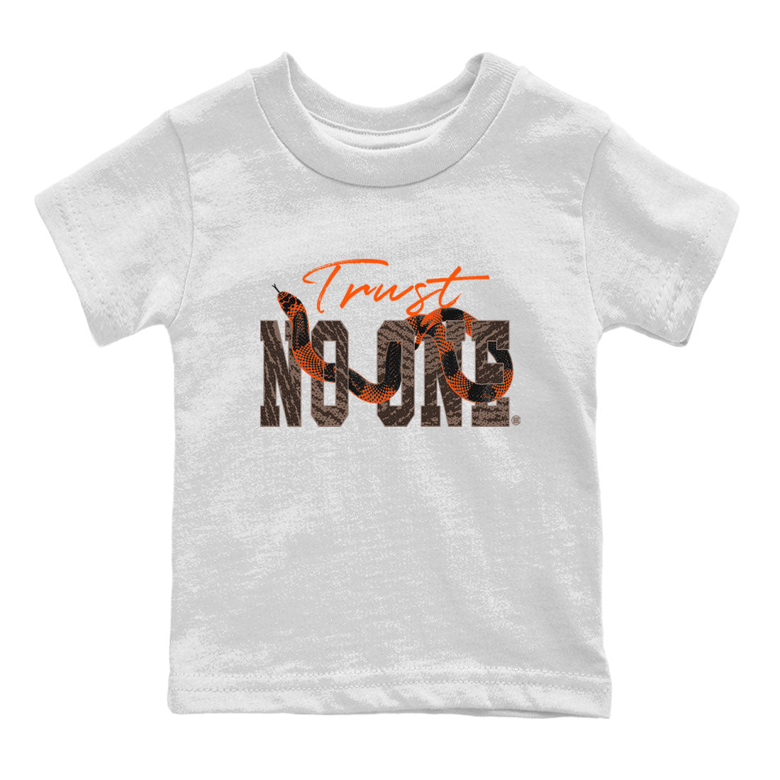 Trust No One snkmatch Tee Kids - Yeezy 350 Carbon Beluga