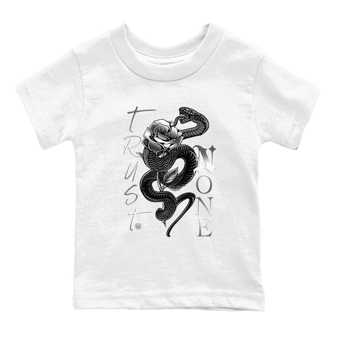 Trust None snkmatch Tees Kids - AE 1 Silver Metallic