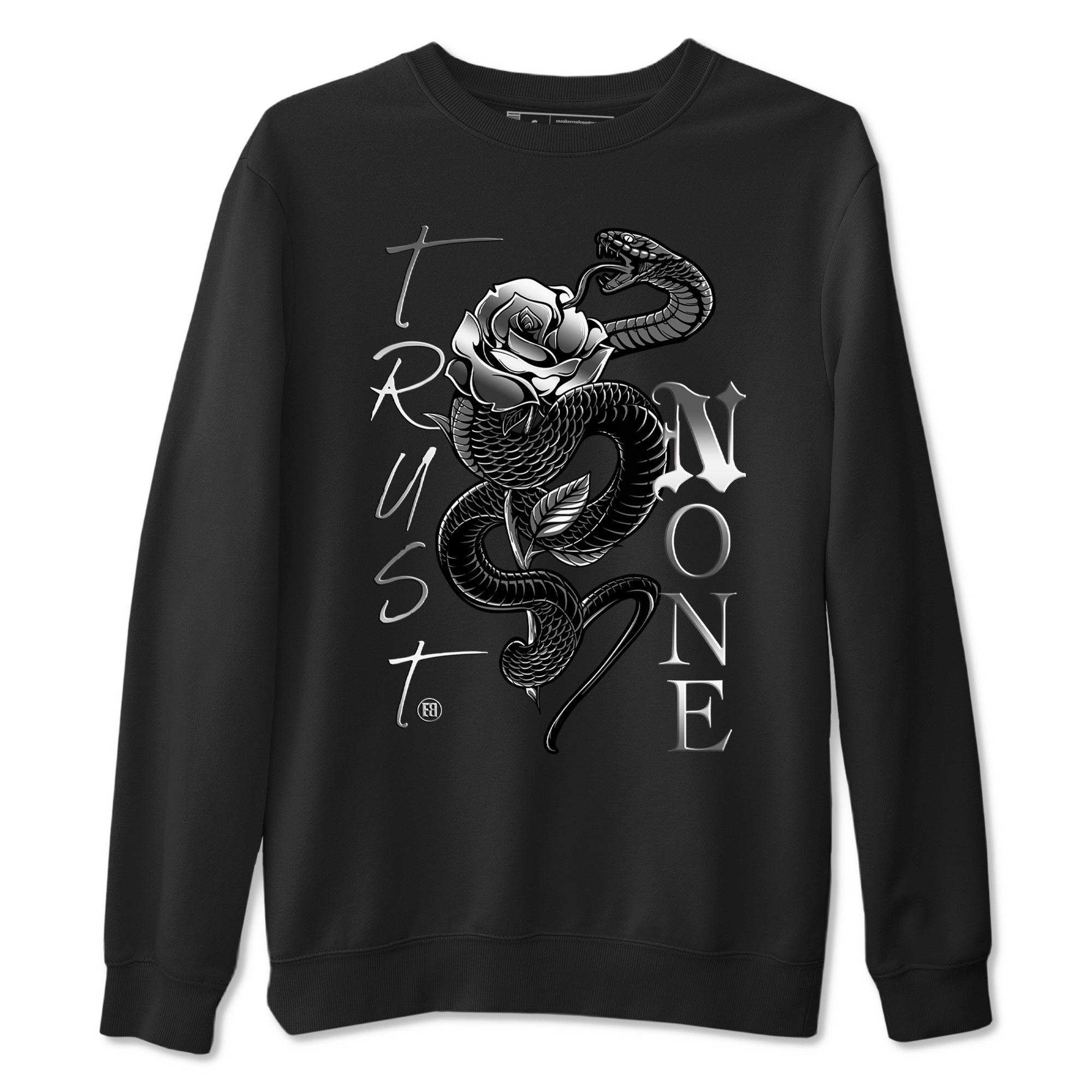 Trust None snkmatch Tees - AE 1 Silver Metallic