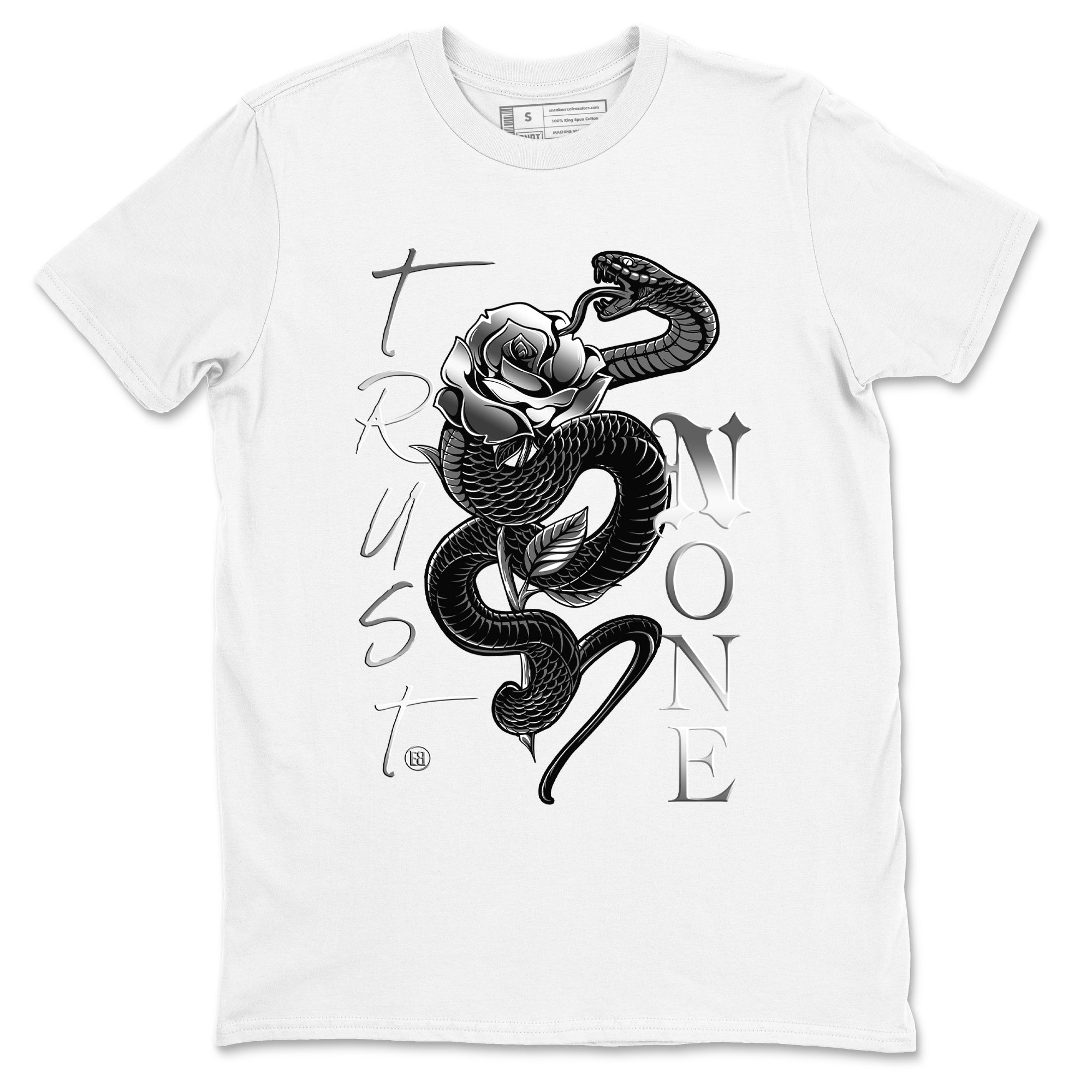 Trust None snkmatch Tees - AE 1 Silver Metallic