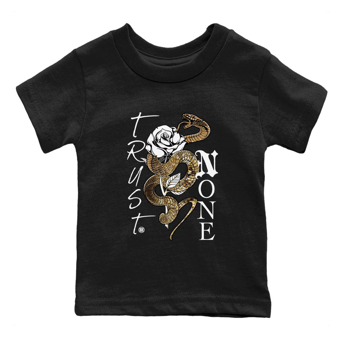 Trust None snkmatch Tees Kids - Air Force 1 Ivory Snake