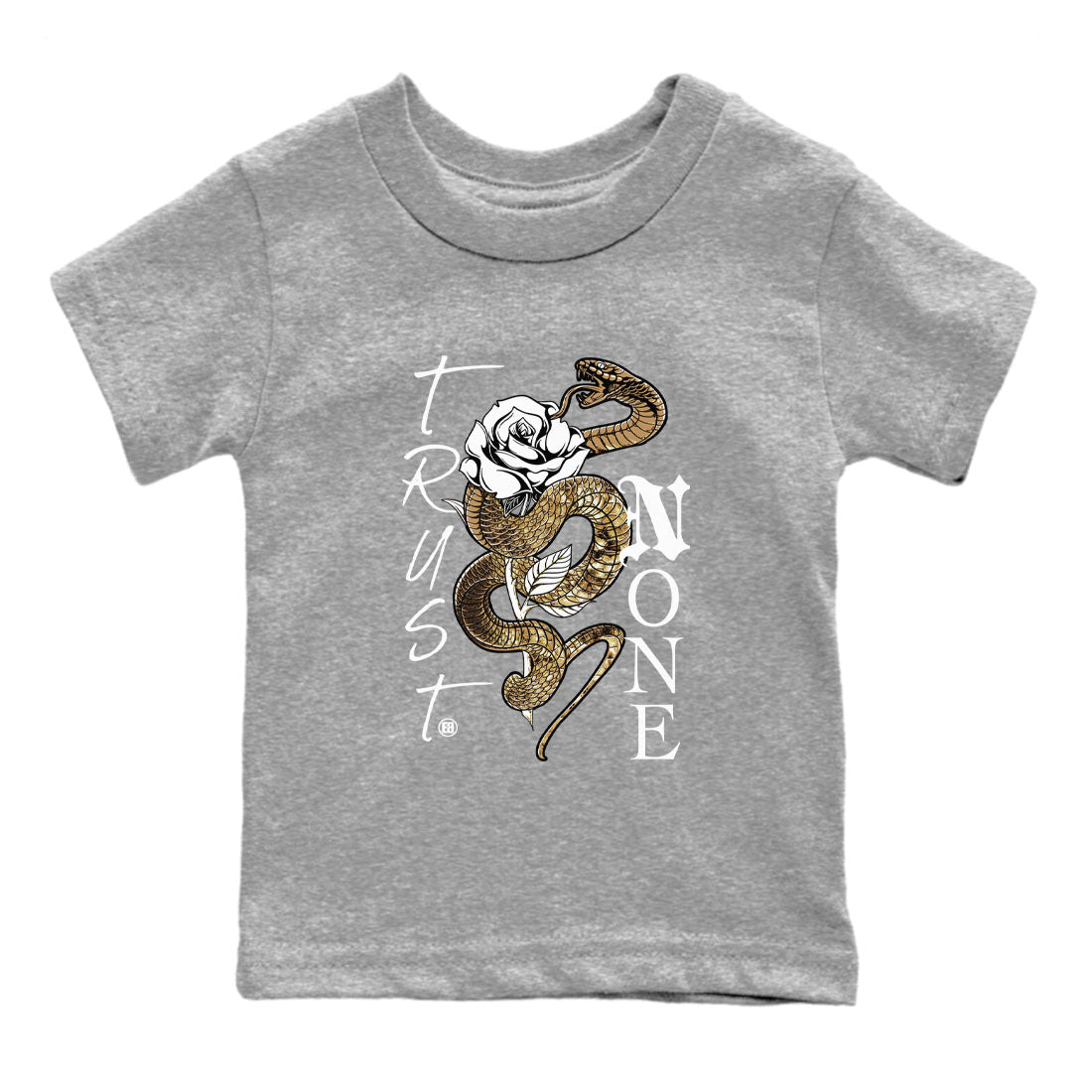Trust None snkmatch Tees Kids - Air Force 1 Ivory Snake