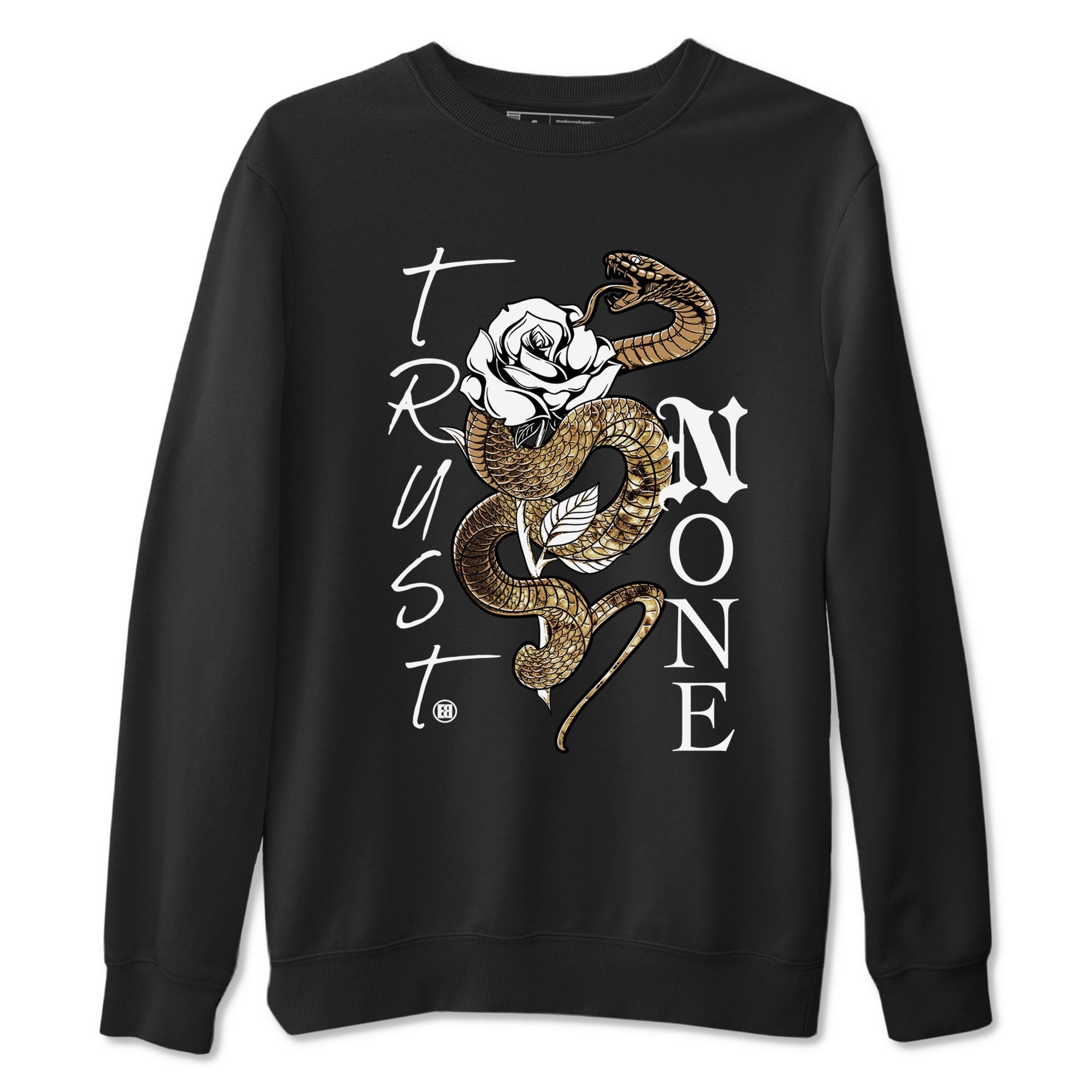 Trust None snkmatch Tees - Air Force 1 Ivory Snake