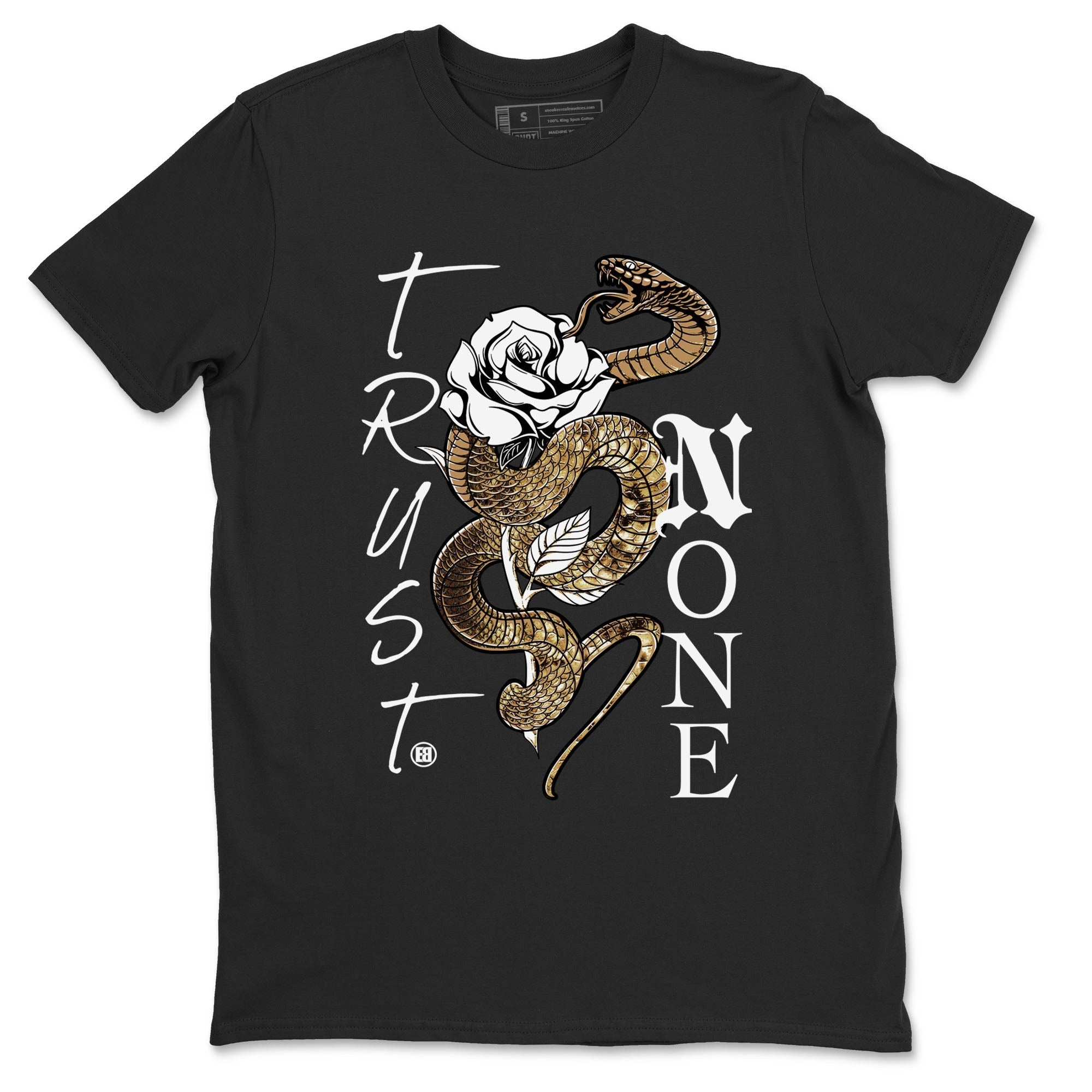 Trust None snkmatch Tees - Air Force 1 Ivory Snake
