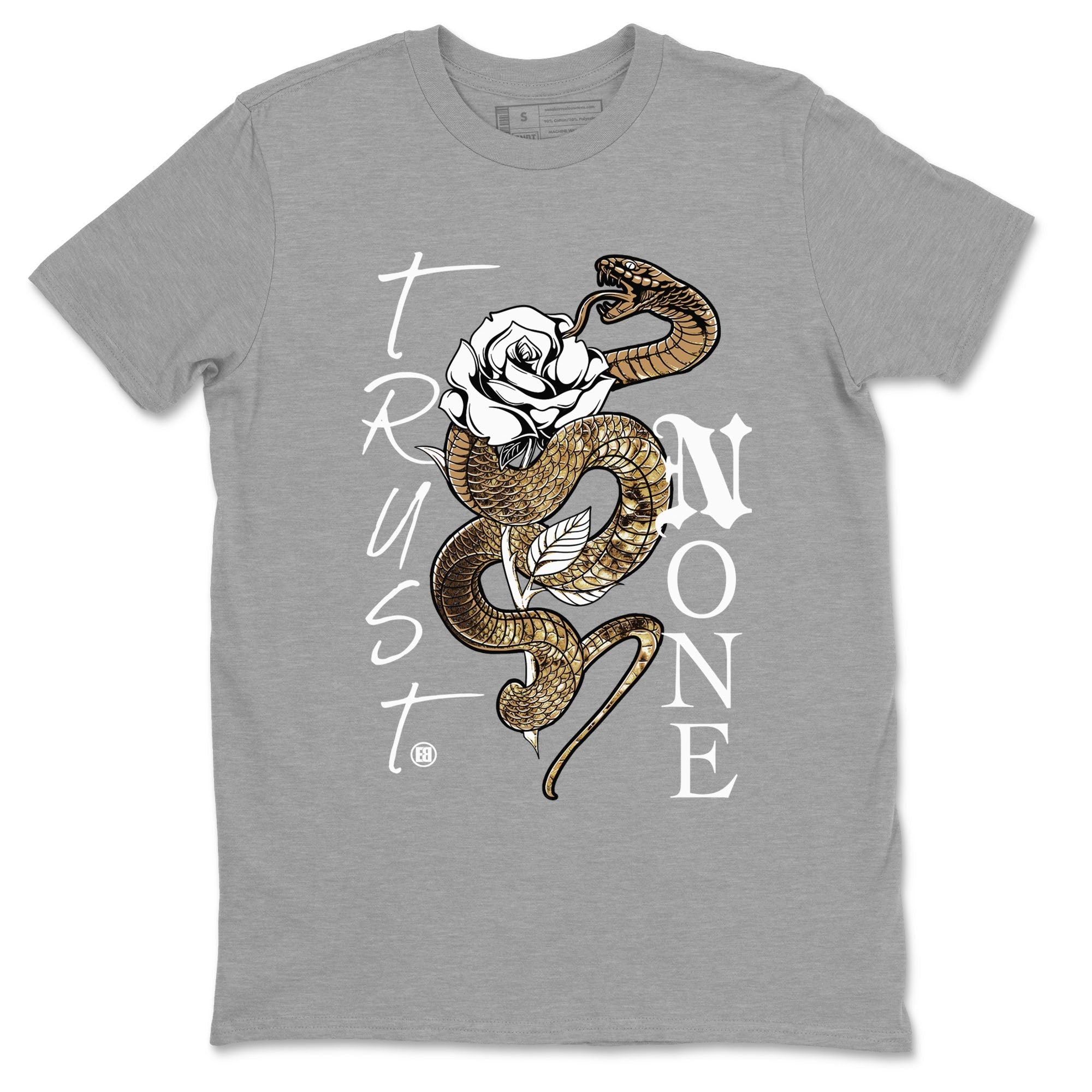 Trust None snkmatch Tees - Air Force 1 Ivory Snake