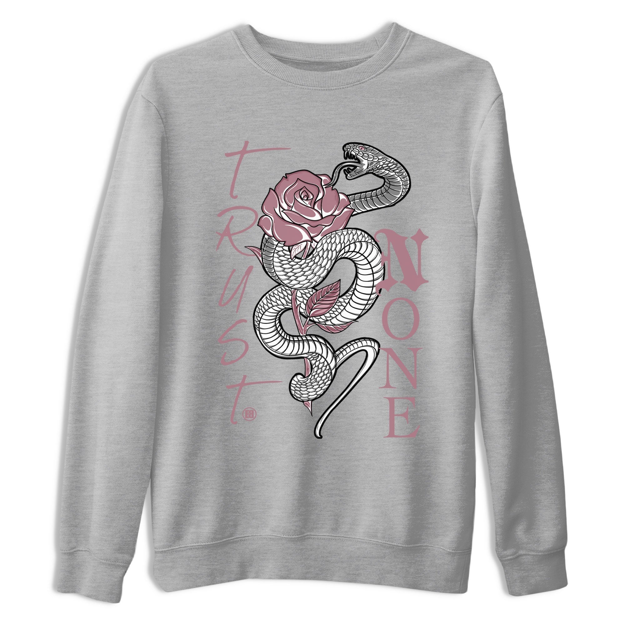 Trust None snkmatch Tee - Air Jordan 1 Mauve
