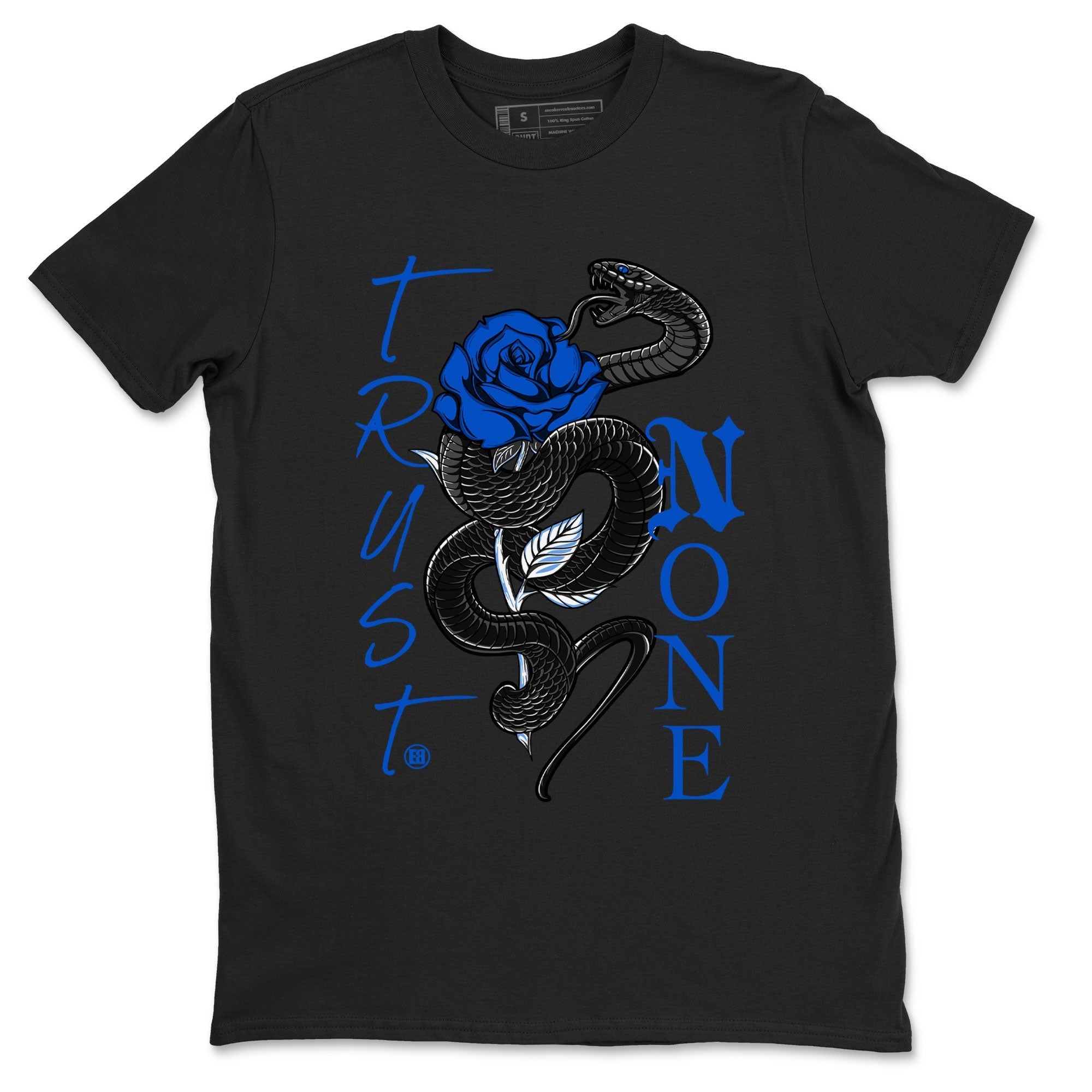 Trust None snkmatch Tee - Air Jordan 1 Royal Reimagined
