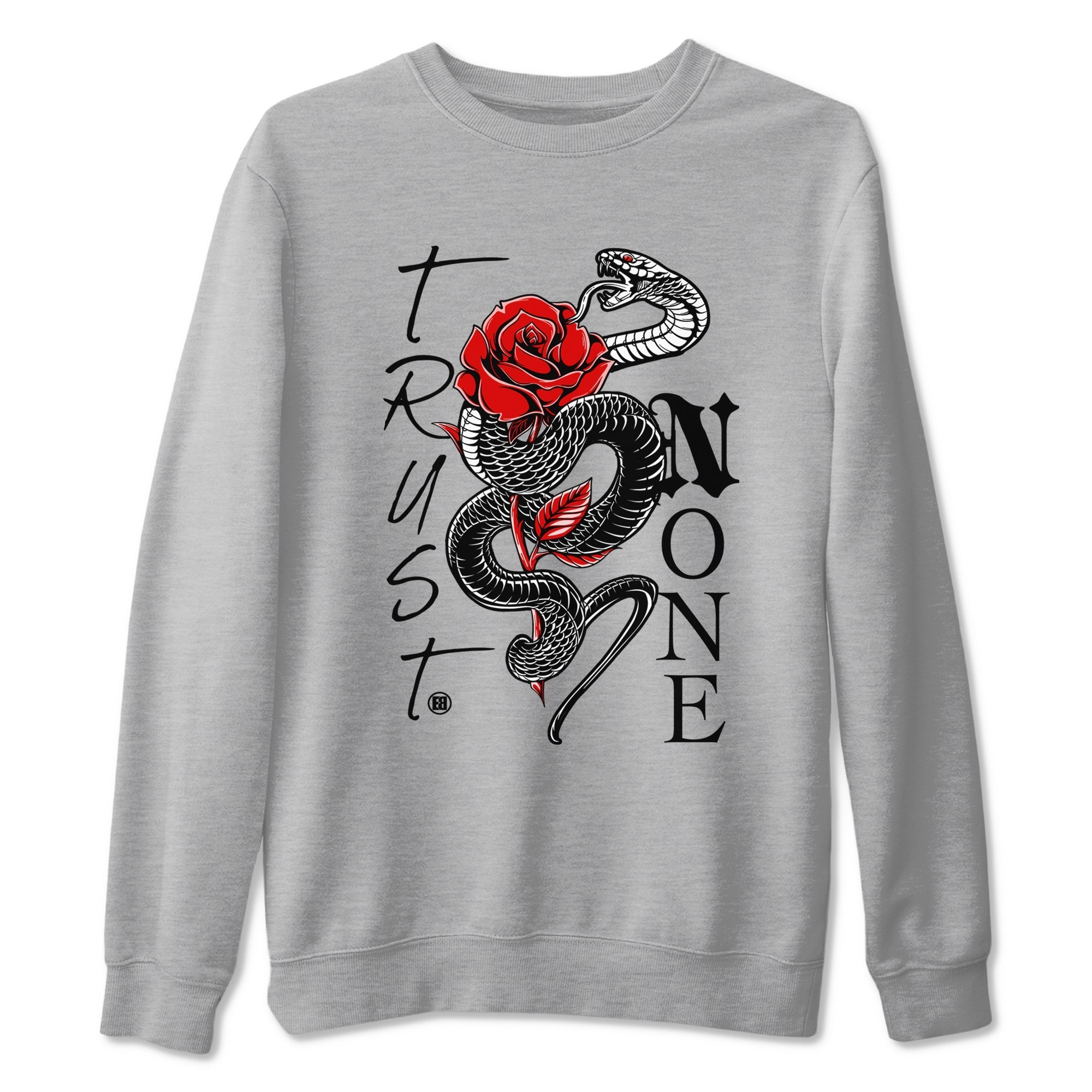 Trust None snkmatch Tees - Air Jordan 11 Bred Velvet