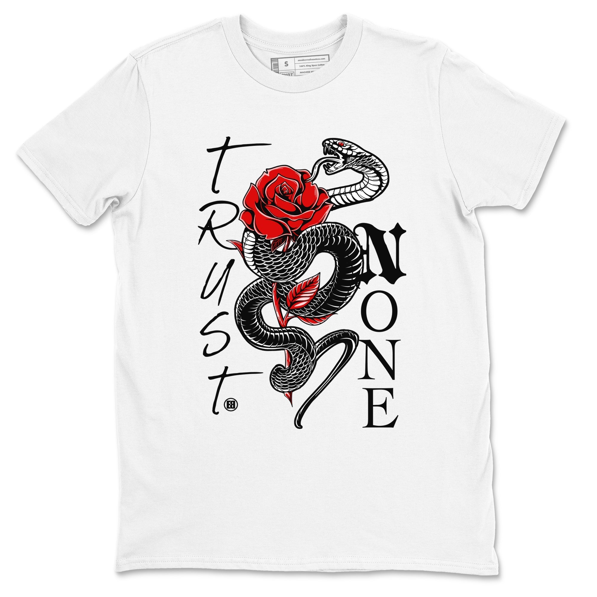 Trust None snkmatch Tees - Air Jordan 11 Bred Velvet