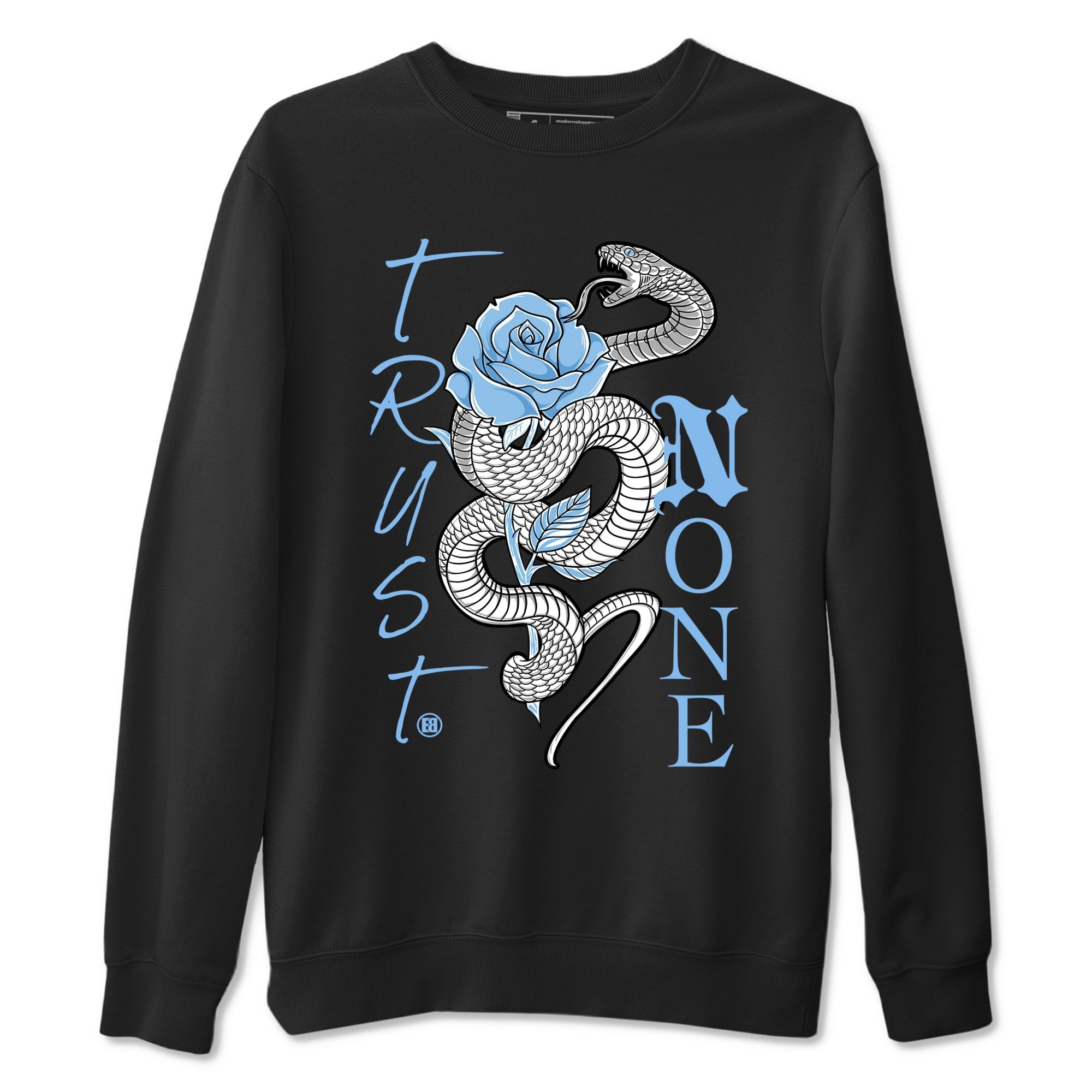 Trust None snkmatch Tees - Air Jordan 11 Legend Blue