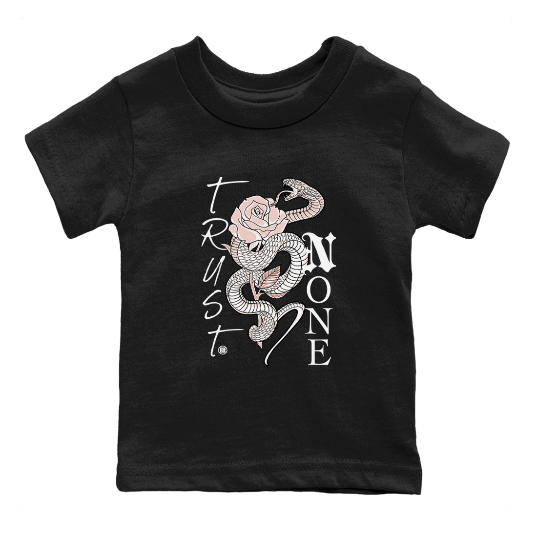 Trust None snkmatch Tees Kids - Air Jordan 11 Legend Pink