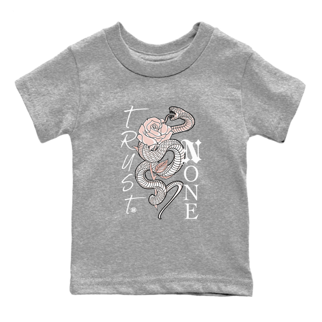 Trust None snkmatch Tees Kids - Air Jordan 11 Legend Pink