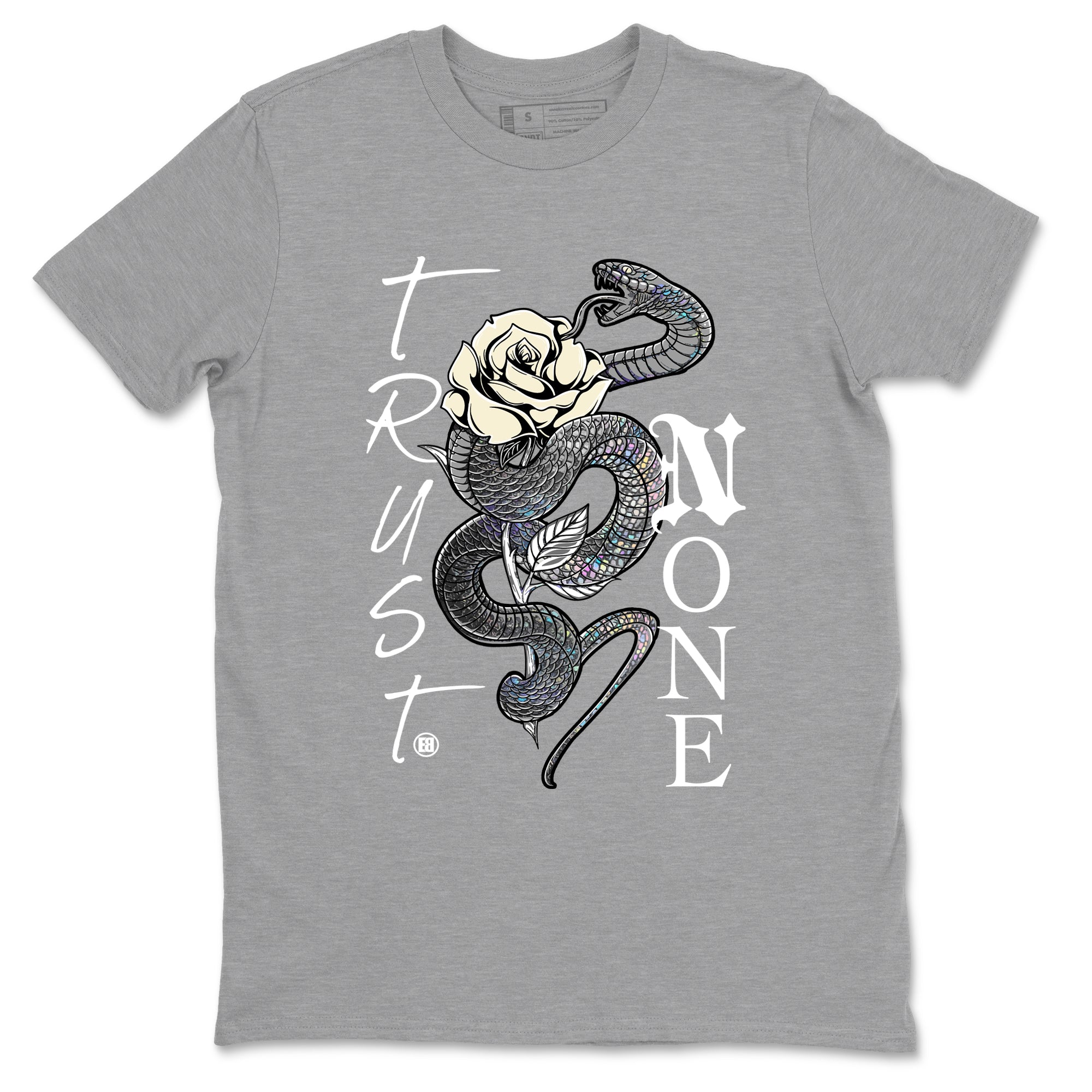 Trust None snkmatch Tees - Air Jordan 11 Year Of The Snake