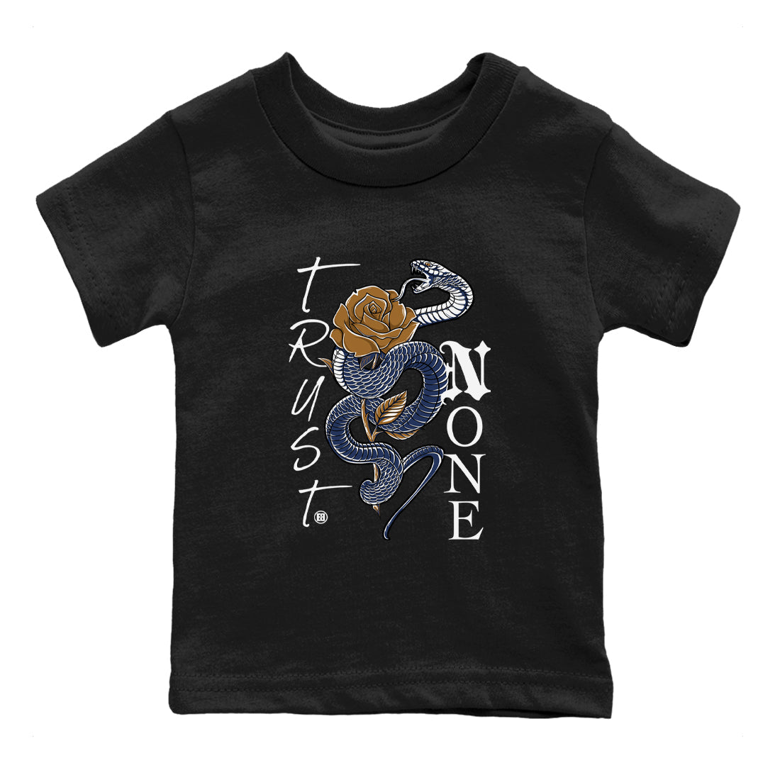 Trust None snkmatch Tees Kids - Air Jordan 13 Midnight Navy