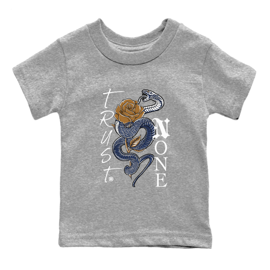 Trust None snkmatch Tees Kids - Air Jordan 13 Midnight Navy