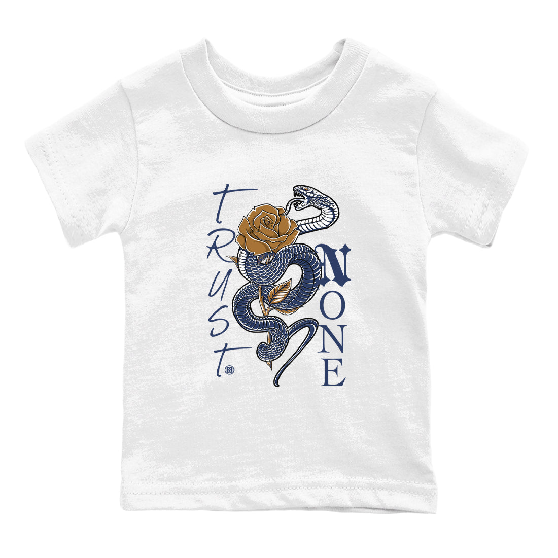 Trust None snkmatch Tees Kids - Air Jordan 13 Midnight Navy