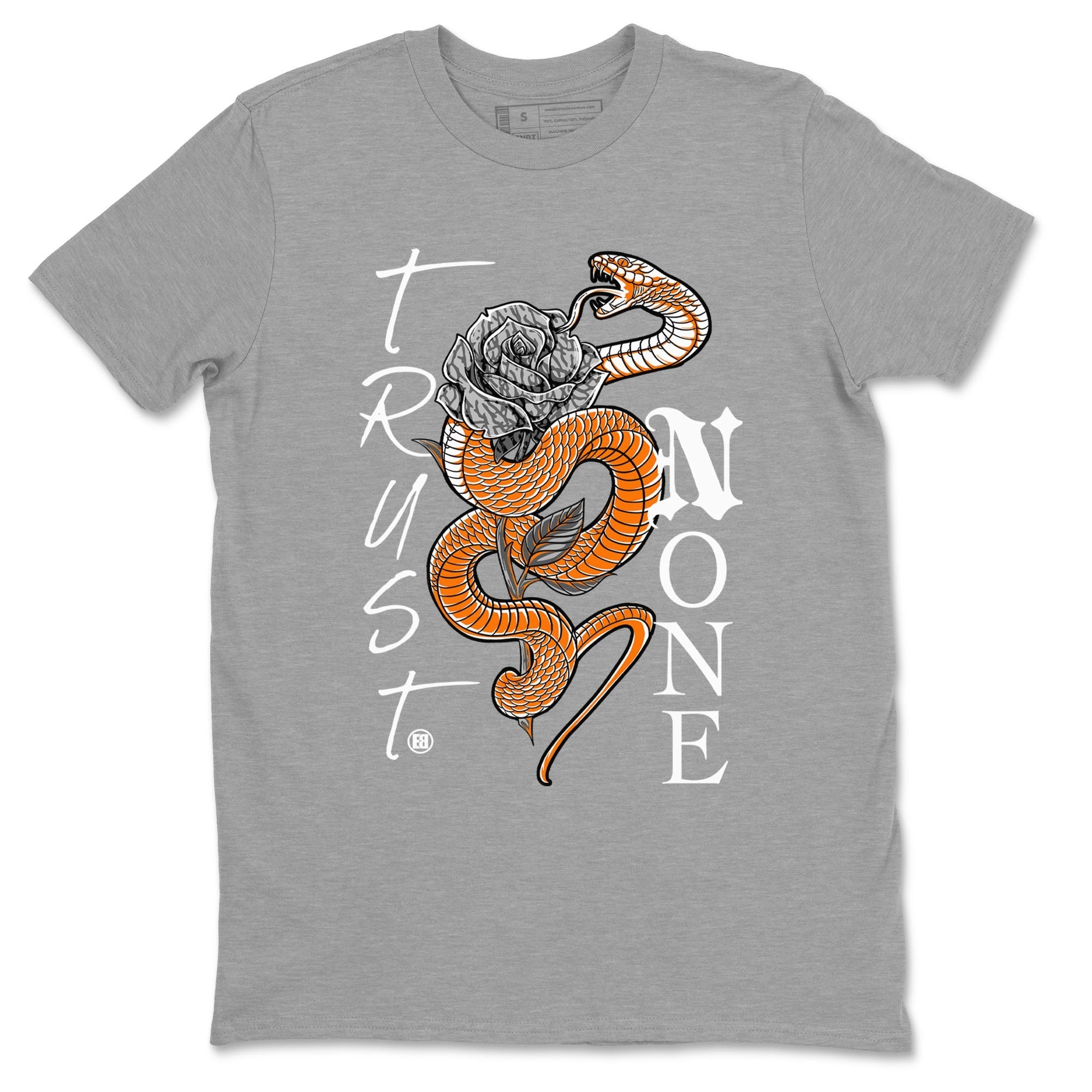 Trust None snkmatch Tees - Air Jordan 3 Georgia Peach