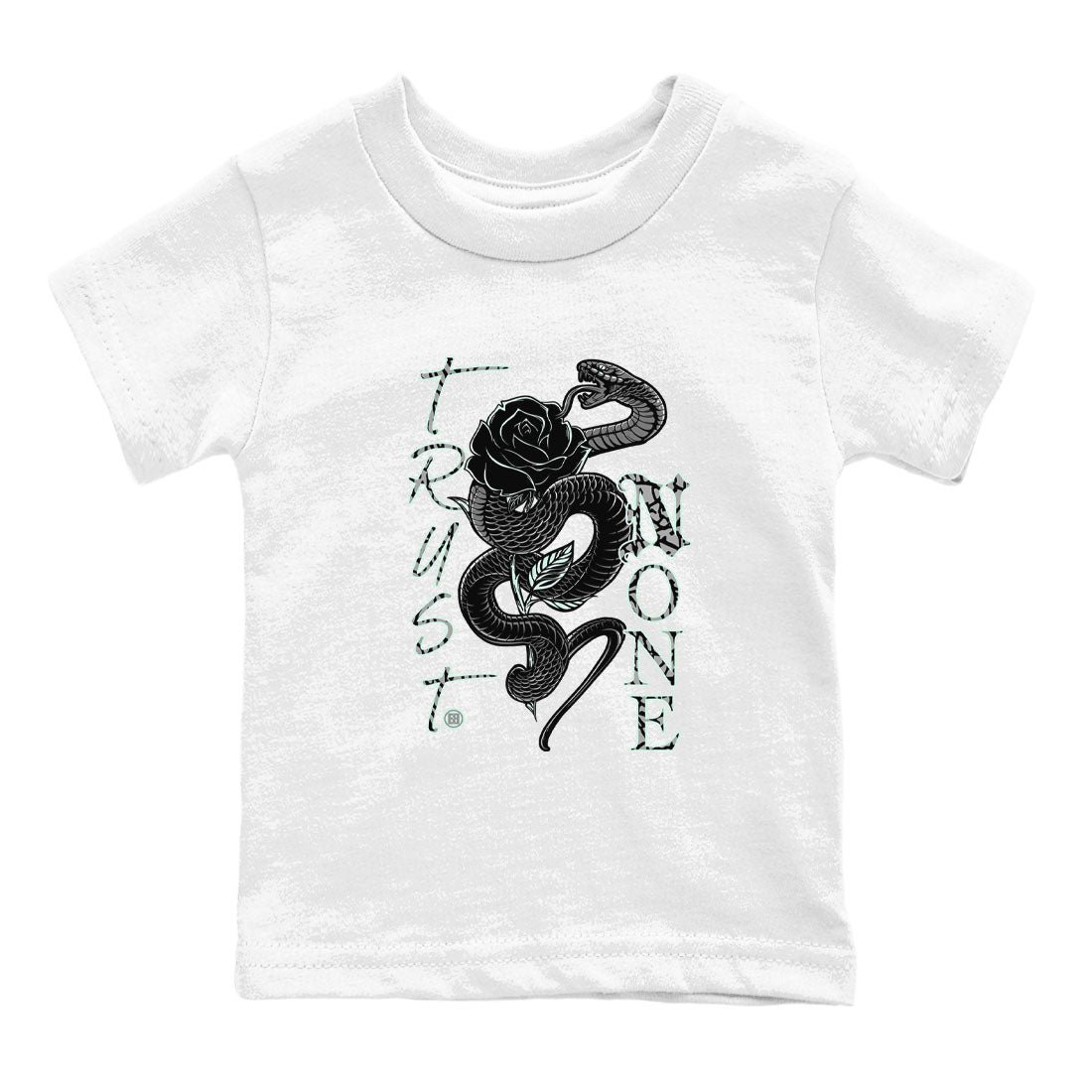 Trust None snkmatch Tees Kids - Air Jordan 3 Green Glow