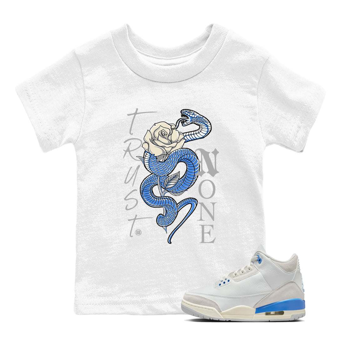Trust None snkmatch Tees Kids - Air Jordan 3 Lucky Shorts