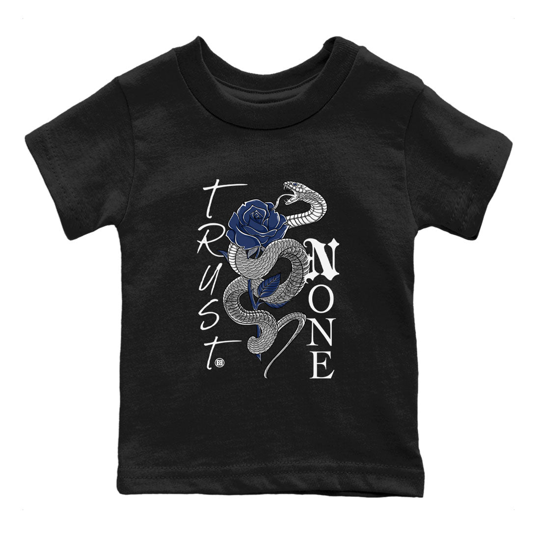 Trust None snkmatch Tees Kids - Air Jordan 3 Midnight Navy 2023
