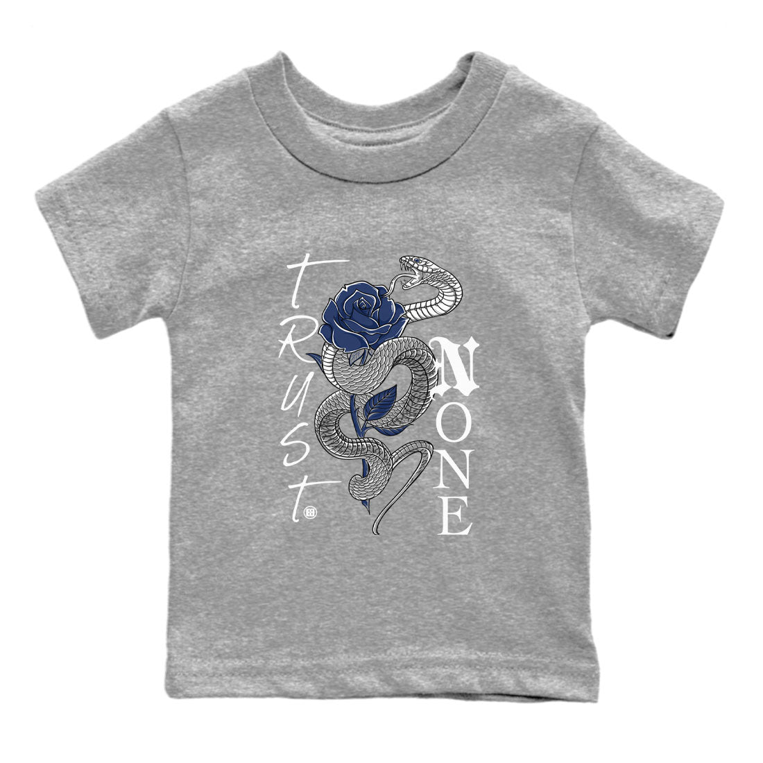 Trust None snkmatch Tees Kids - Air Jordan 3 Midnight Navy 2023