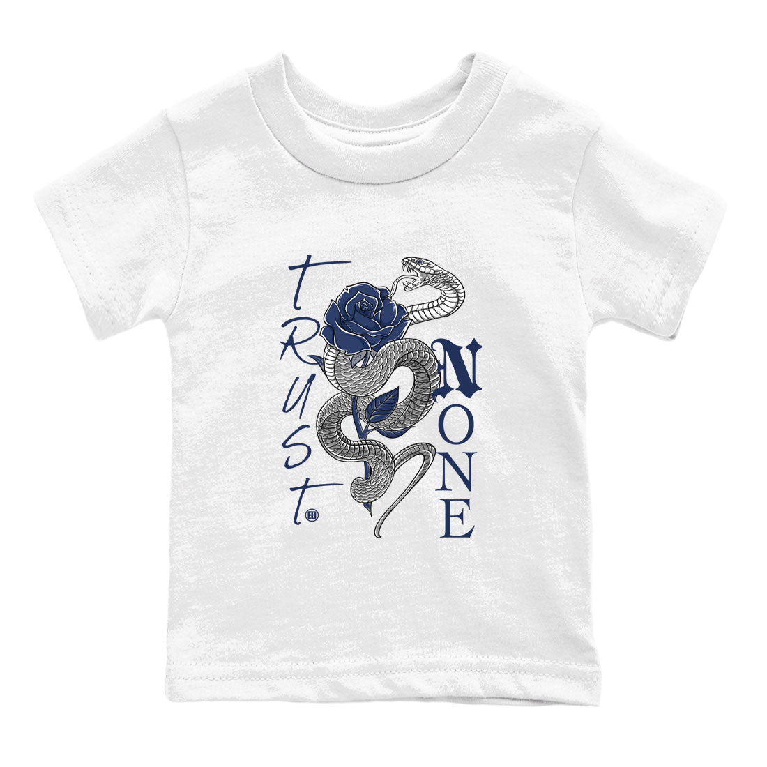 Trust None snkmatch Tees Kids - Air Jordan 3 Midnight Navy 2023