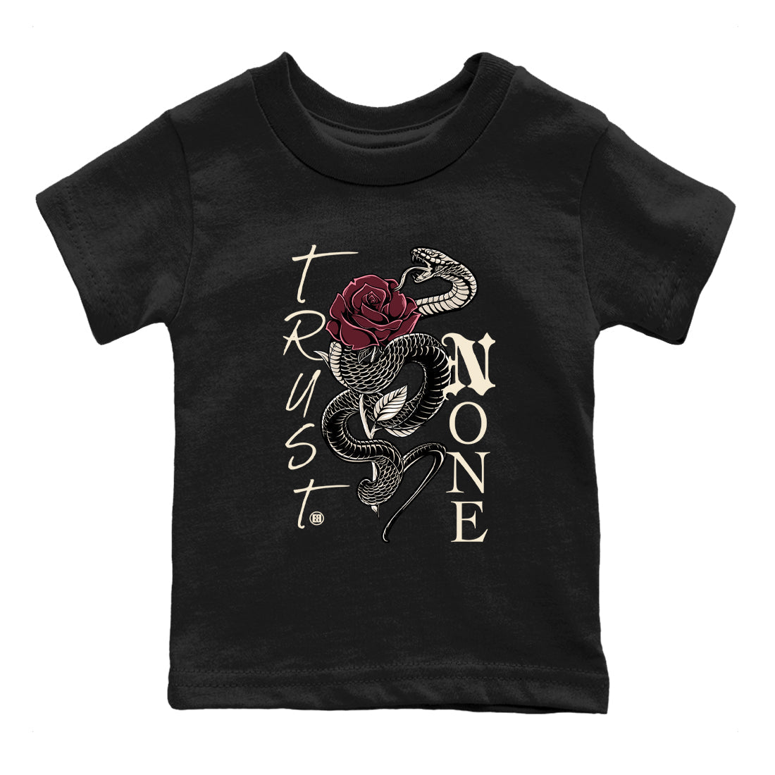 Trust None snkmatch Tees Kids - Air Jordan 4 A Ma Maniere x Fossil Stone