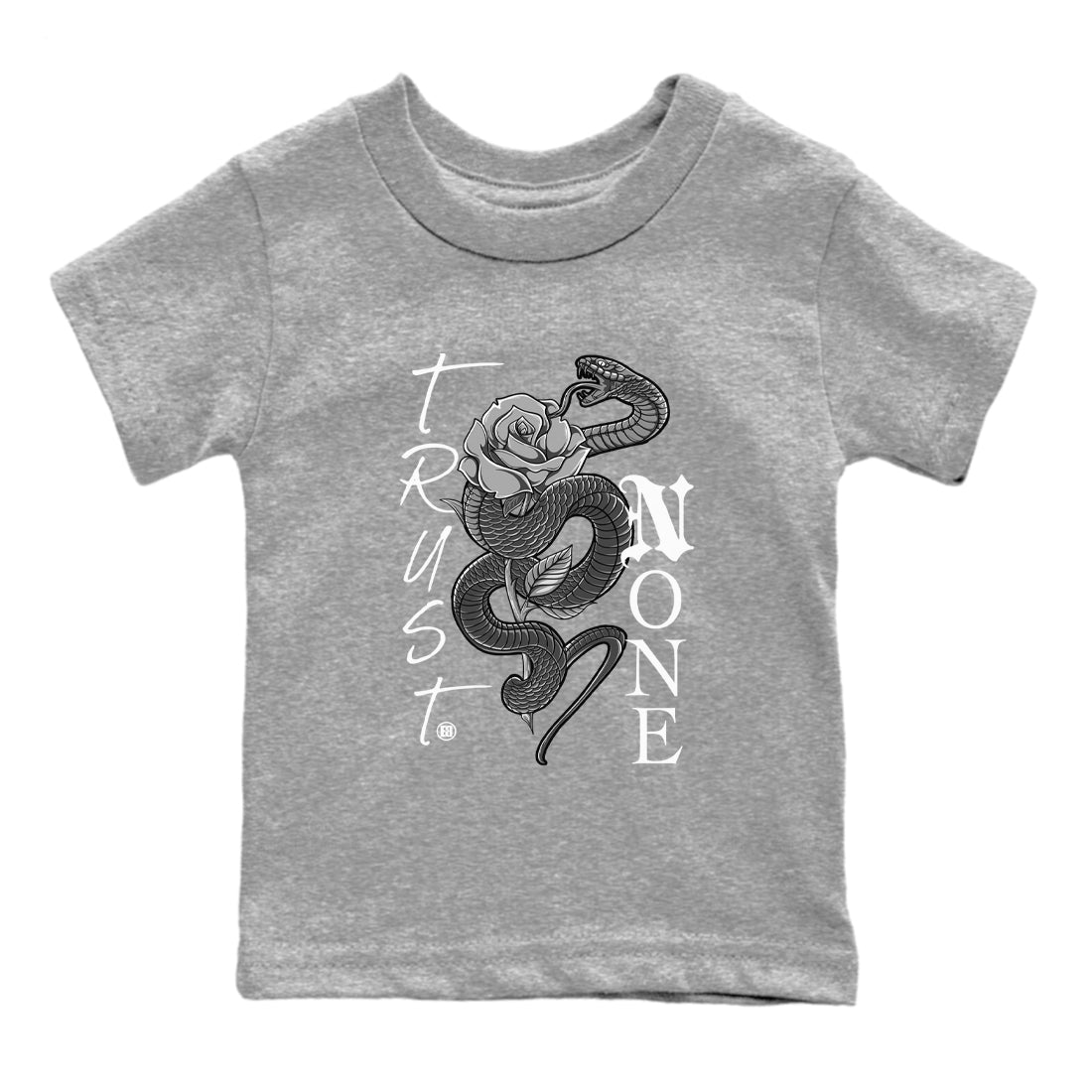 Trust None snkmatch Tees Kids - Air Jordan 4 Wet Cement