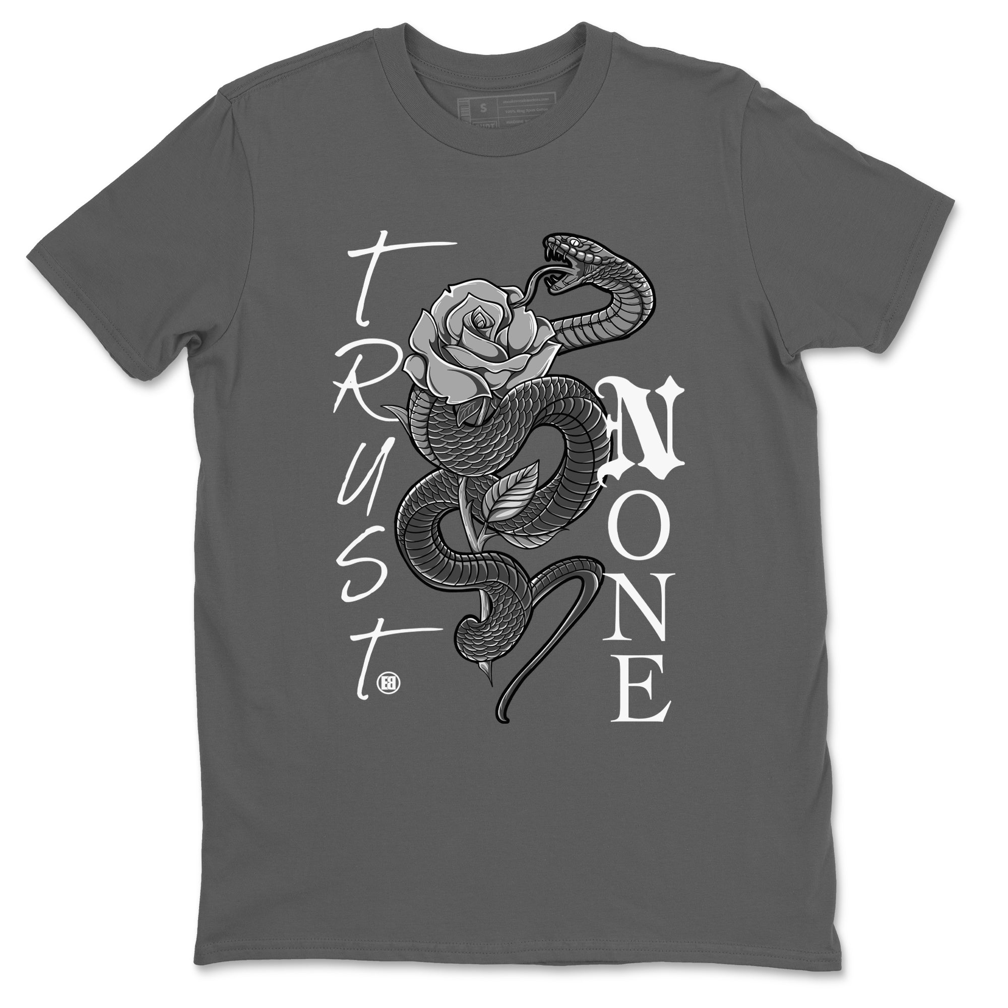 Trust None snkmatch Tees - Air Jordan 4 Wet Cement