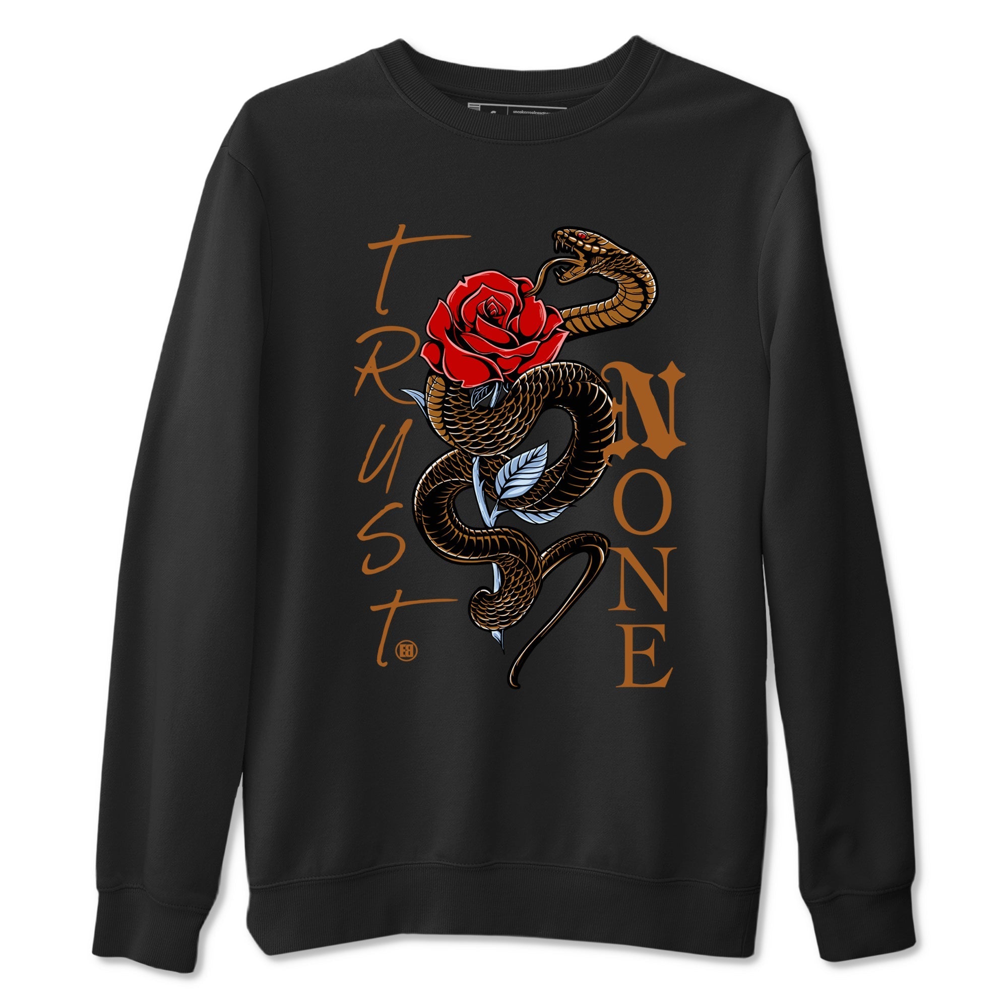 Trust None snkmatch Tees - Air Jordan 5 Archaeo Brown