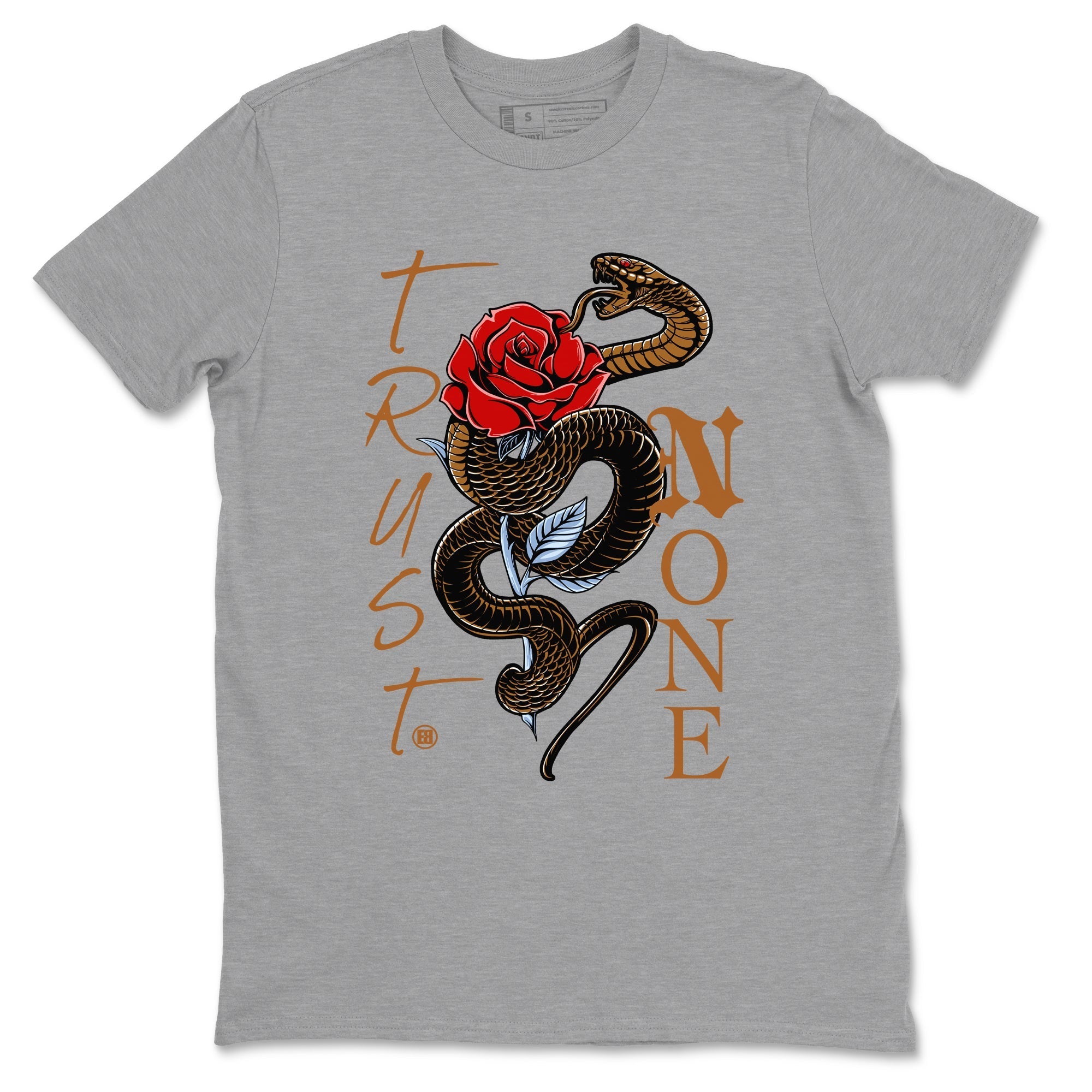 Trust None snkmatch Tees - Air Jordan 5 Archaeo Brown